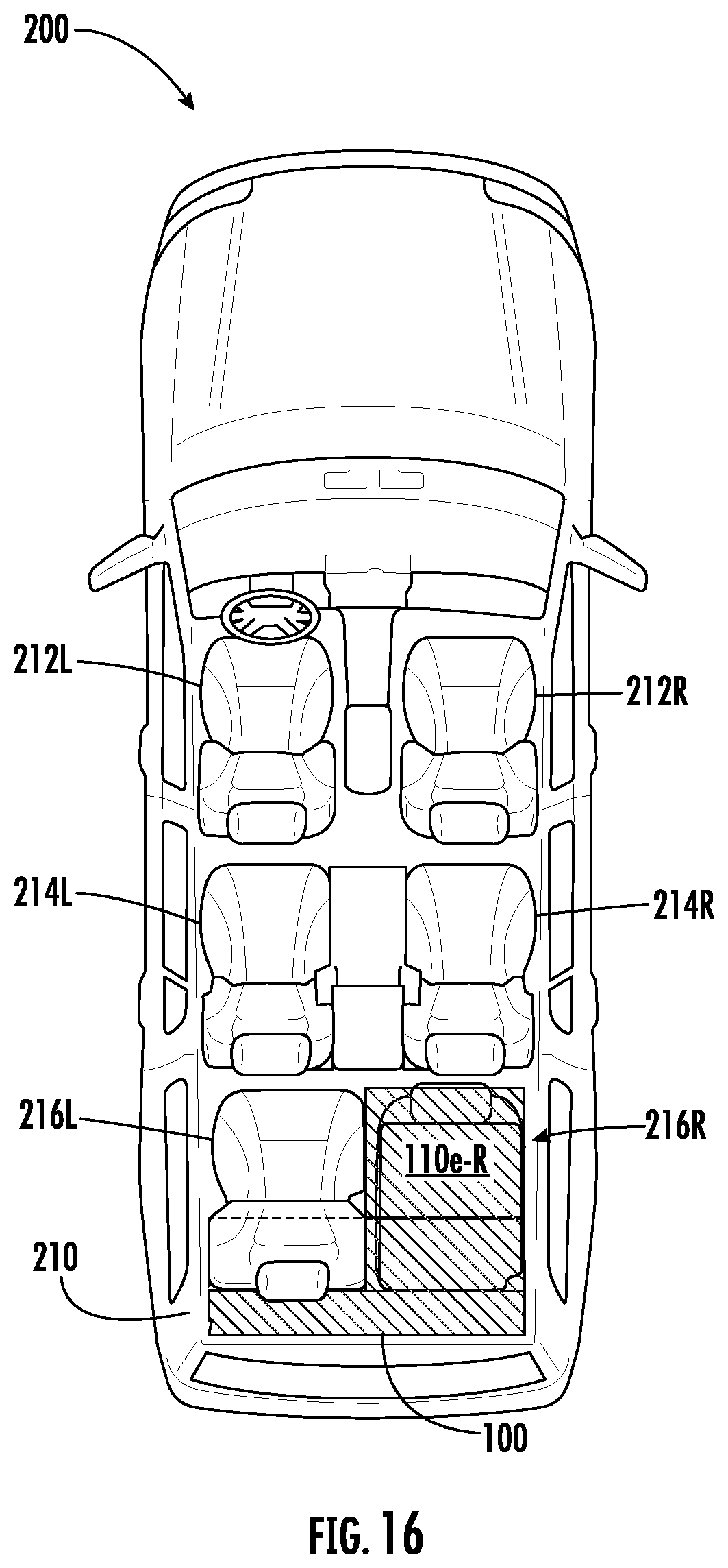 Patent US12617327 Figure 16 – Configurable cargo support structure and method of use