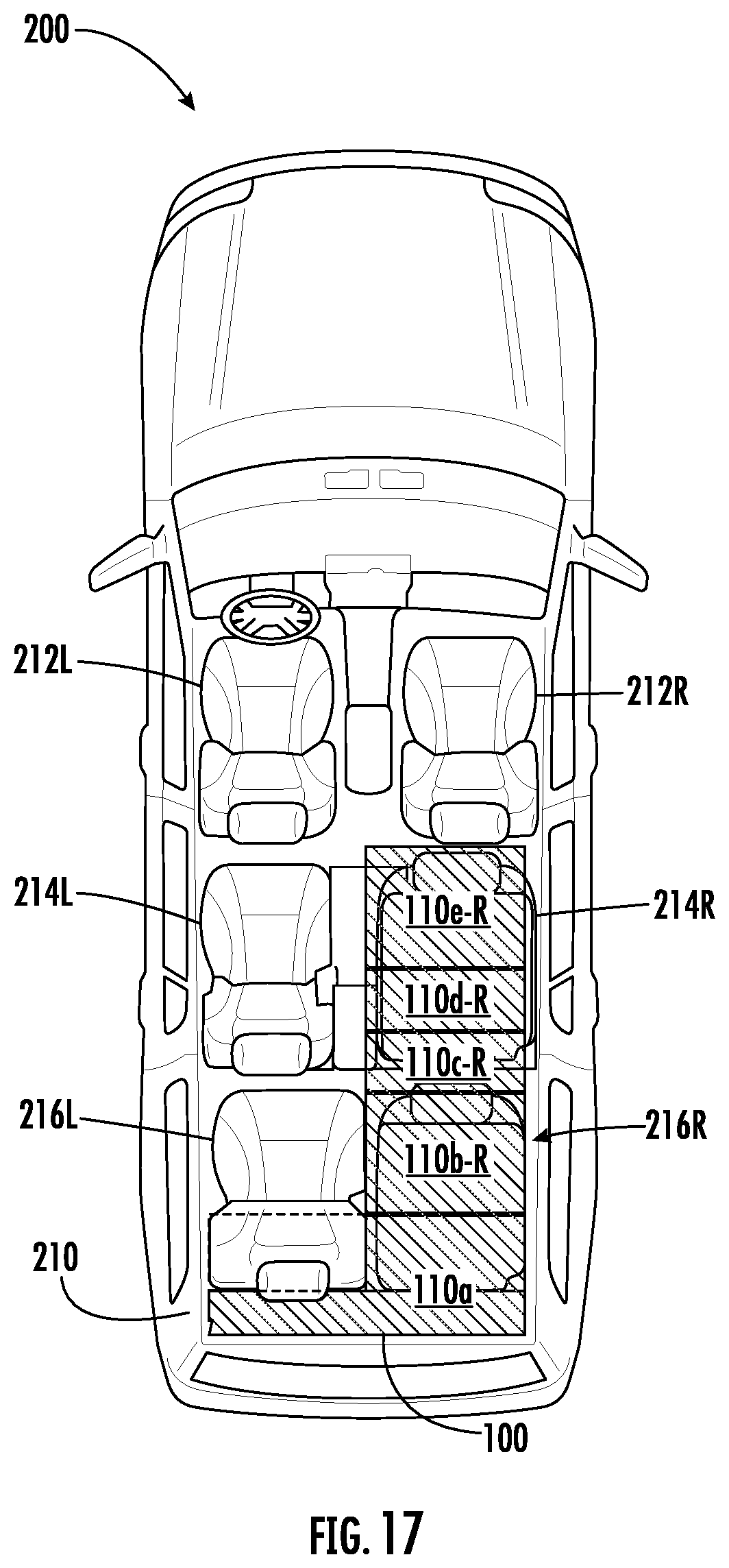 Patent US12617327 Figure 17 – Configurable cargo support structure and method of use