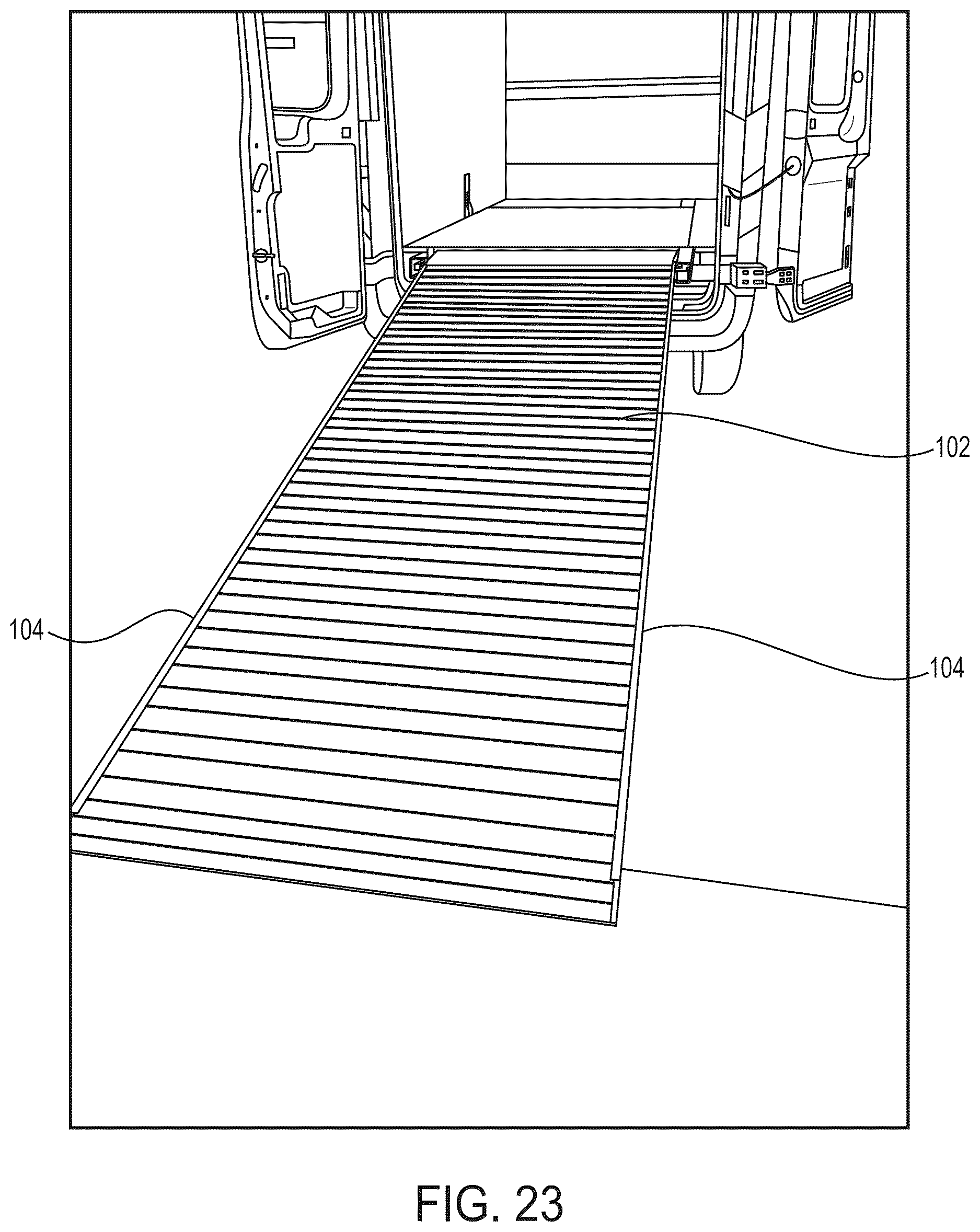 Patent US12617328 Figure 13 – Loading ramp for utility vans