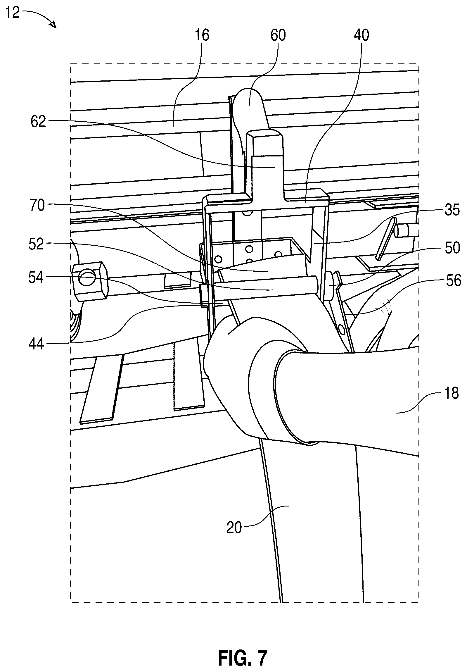 Patent US12617330 Figure 5 – Strap winding apparatus for load securing straps and methods of use