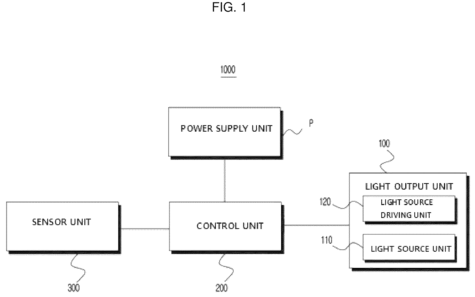 Patent US12617334 Figure 1 – Lamp system capable of reducing power consumption