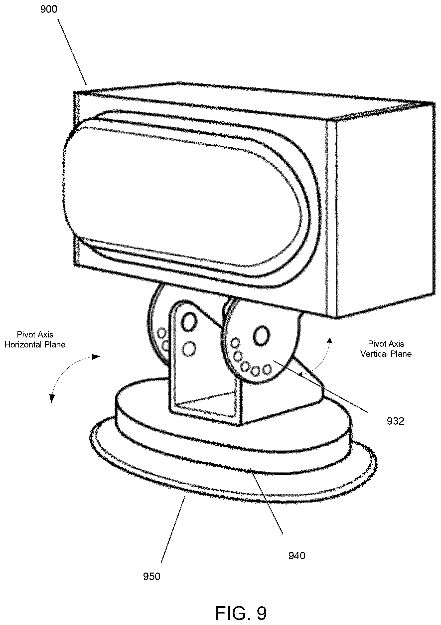 Patent US12617336 Figure 10 – Tow light bracket configuration