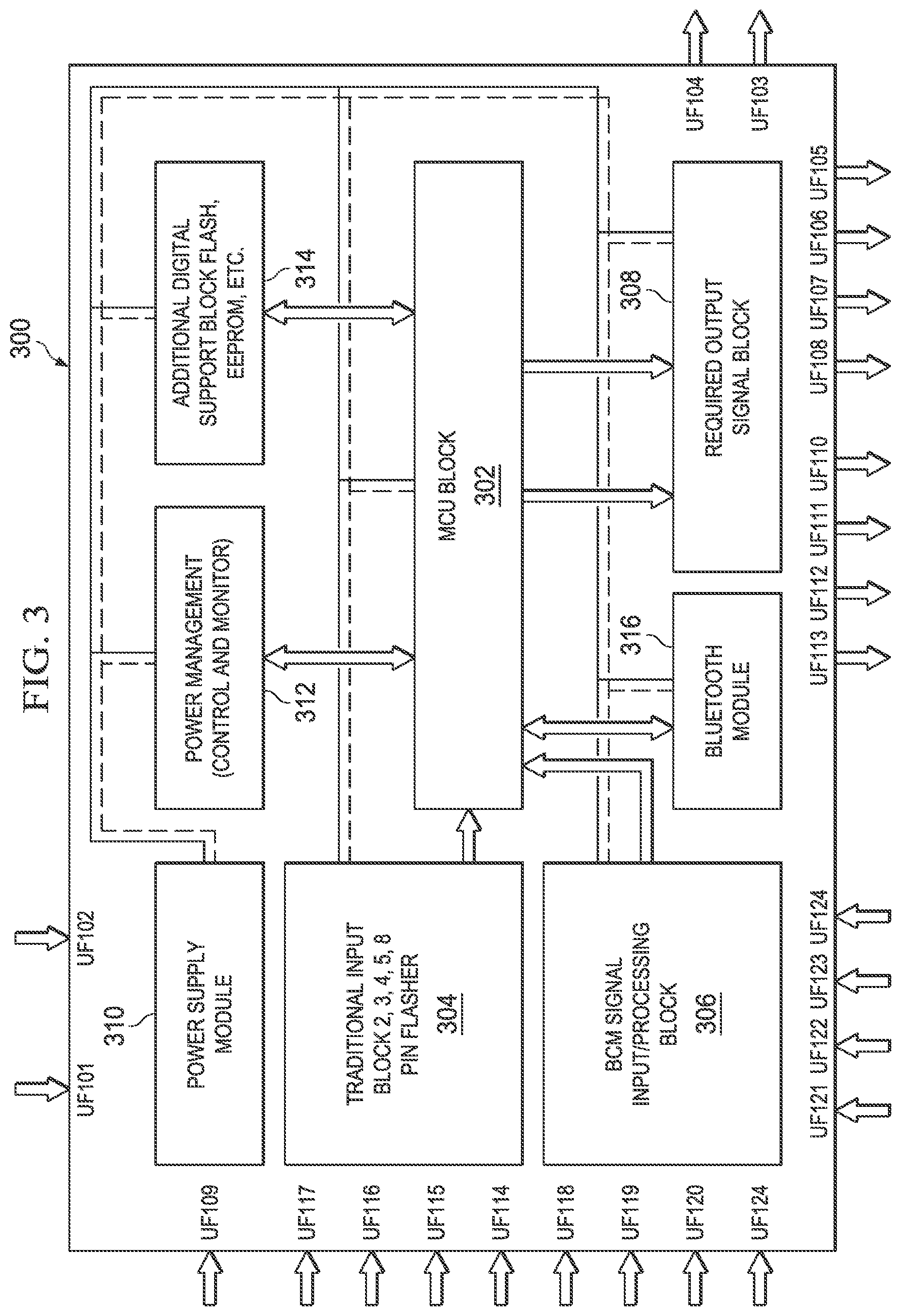 Patent US12617337 Figure 3 – Remote vehicle hazard and communication beacon