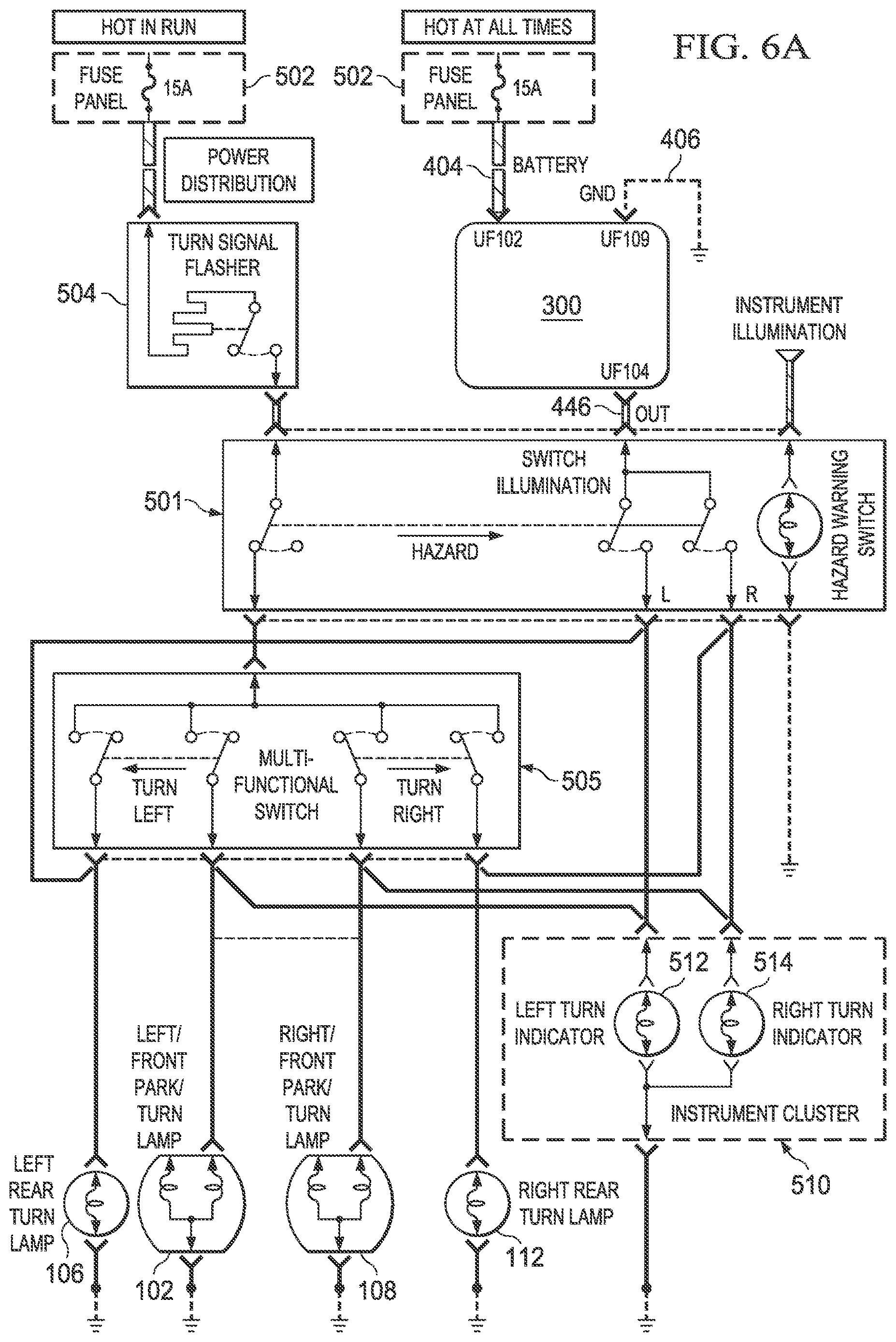 Patent US12617337 Figure 6 – Remote vehicle hazard and communication beacon