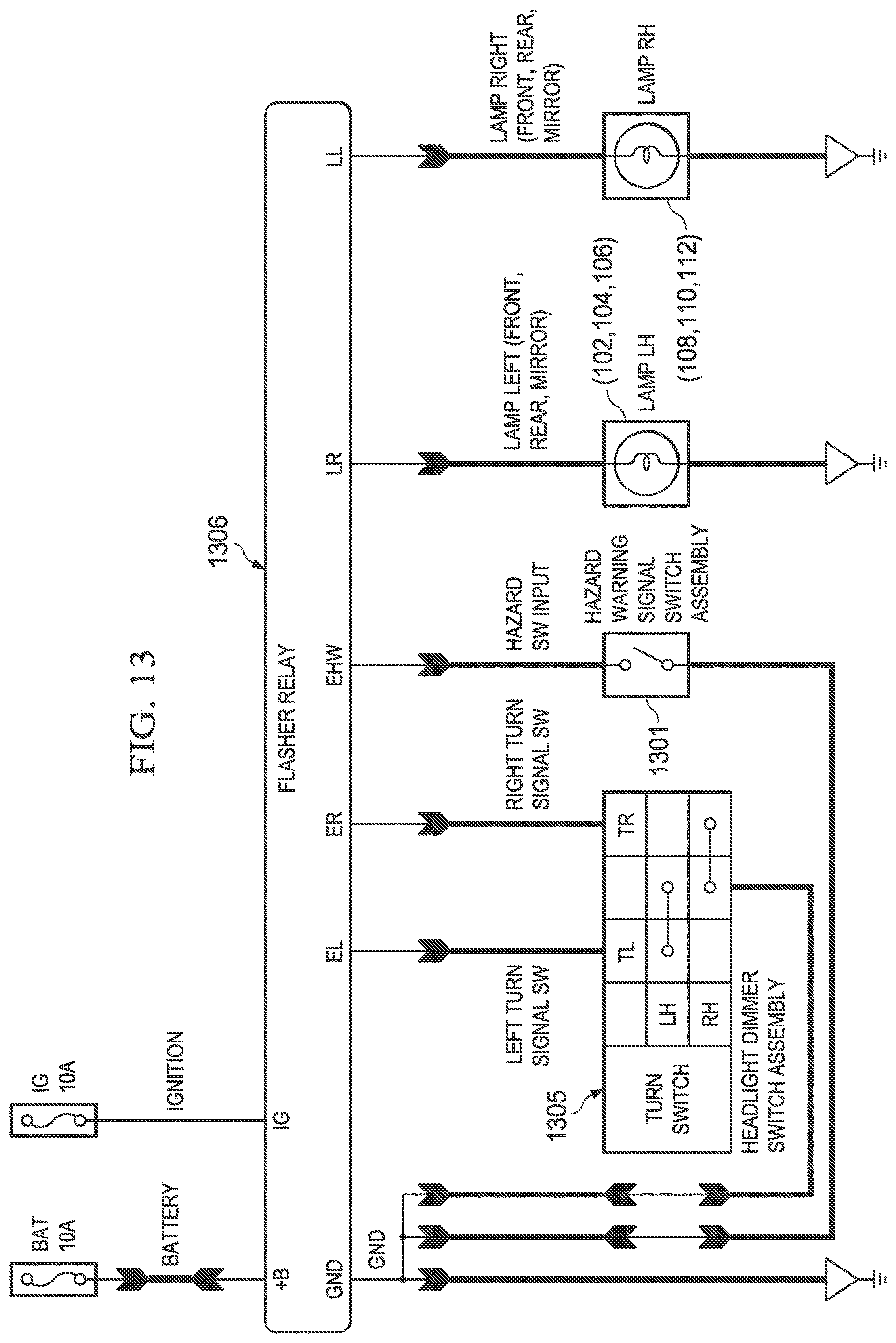 Patent US12617337 Figure 14 – Remote vehicle hazard and communication beacon