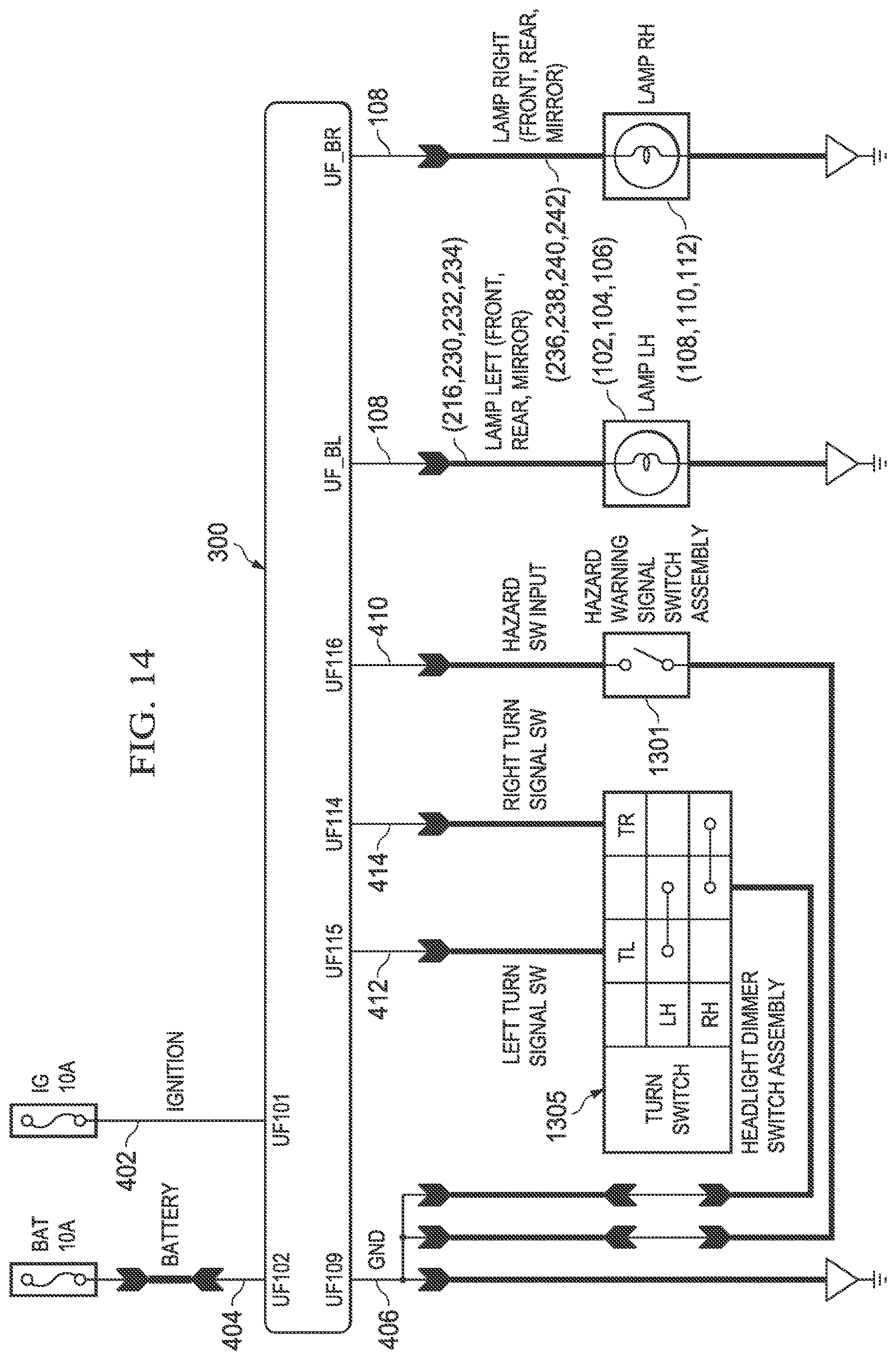 Patent US12617337 Figure 15 – Remote vehicle hazard and communication beacon
