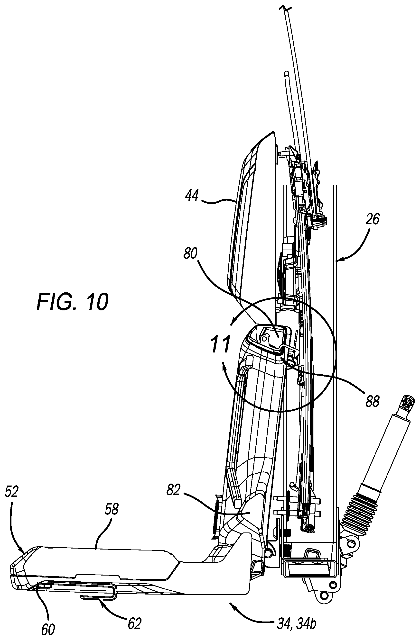 Patent US12617344 Figure 9 – Vehicle removable jump seat