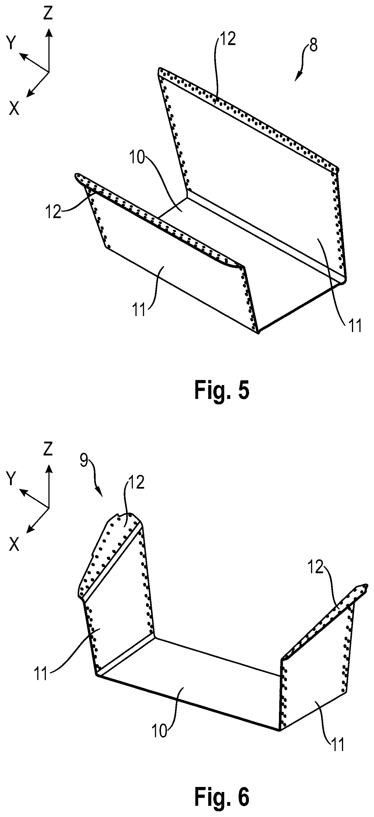 Patent US12617345 Figure 3 – Motor vehicle with a cargo space and a cargo space well bounding the cargo space