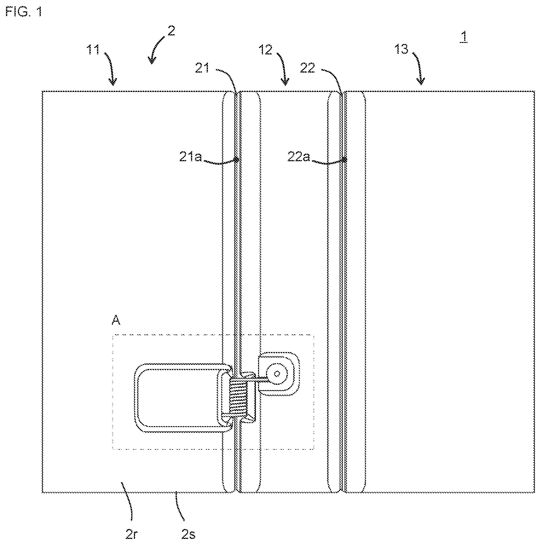 Patent US12617346 Figure 1 – Structure