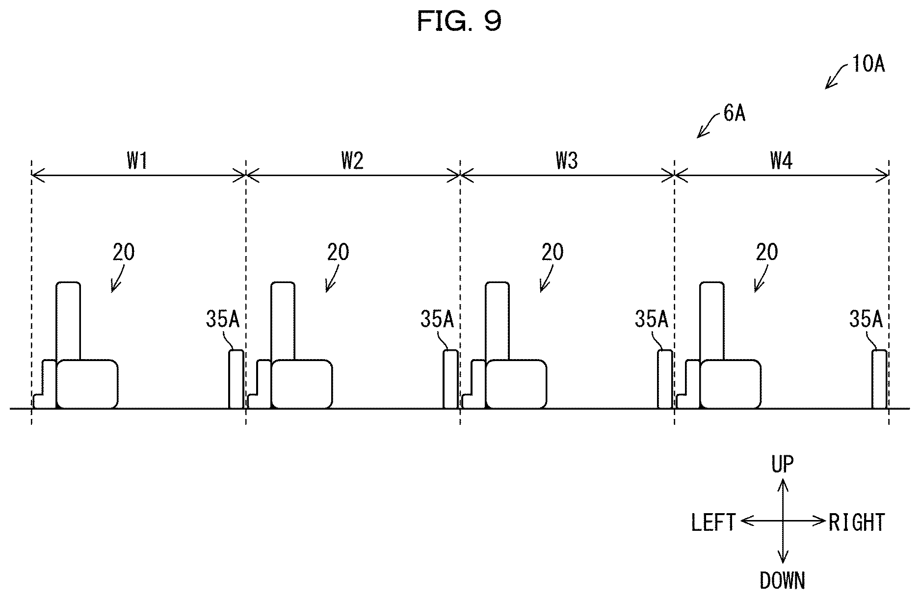 Patent US12617348 Figure 9 – Luggage system and vehicle including same