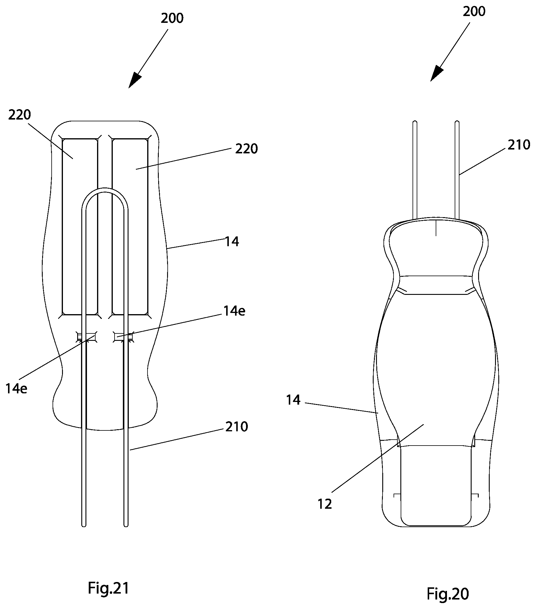 Patent US12617350 Figure 12 – Clip for holding articles and structural assembly equipped with clip
