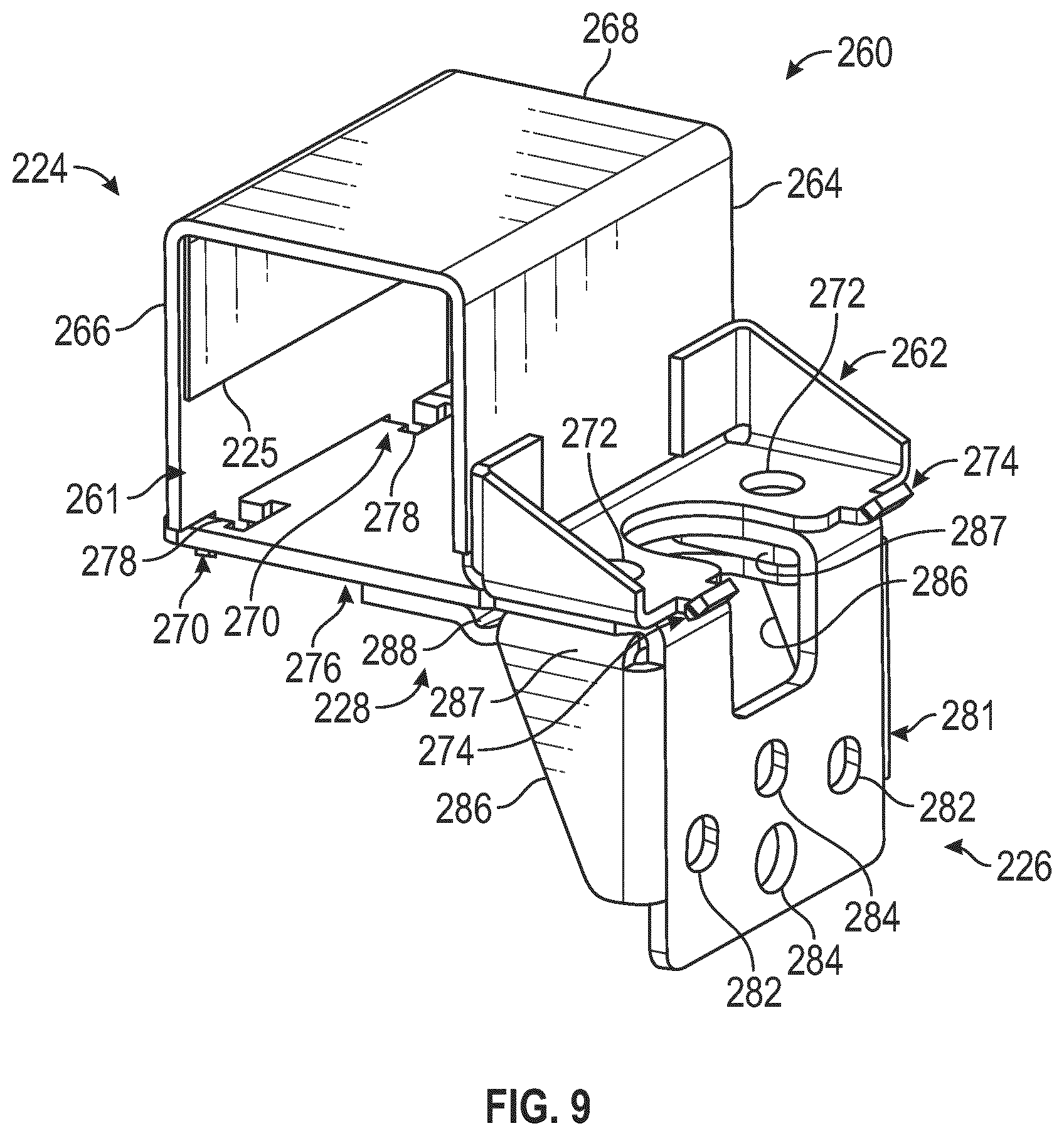 Patent US12617353 Figure 9 – Message holder