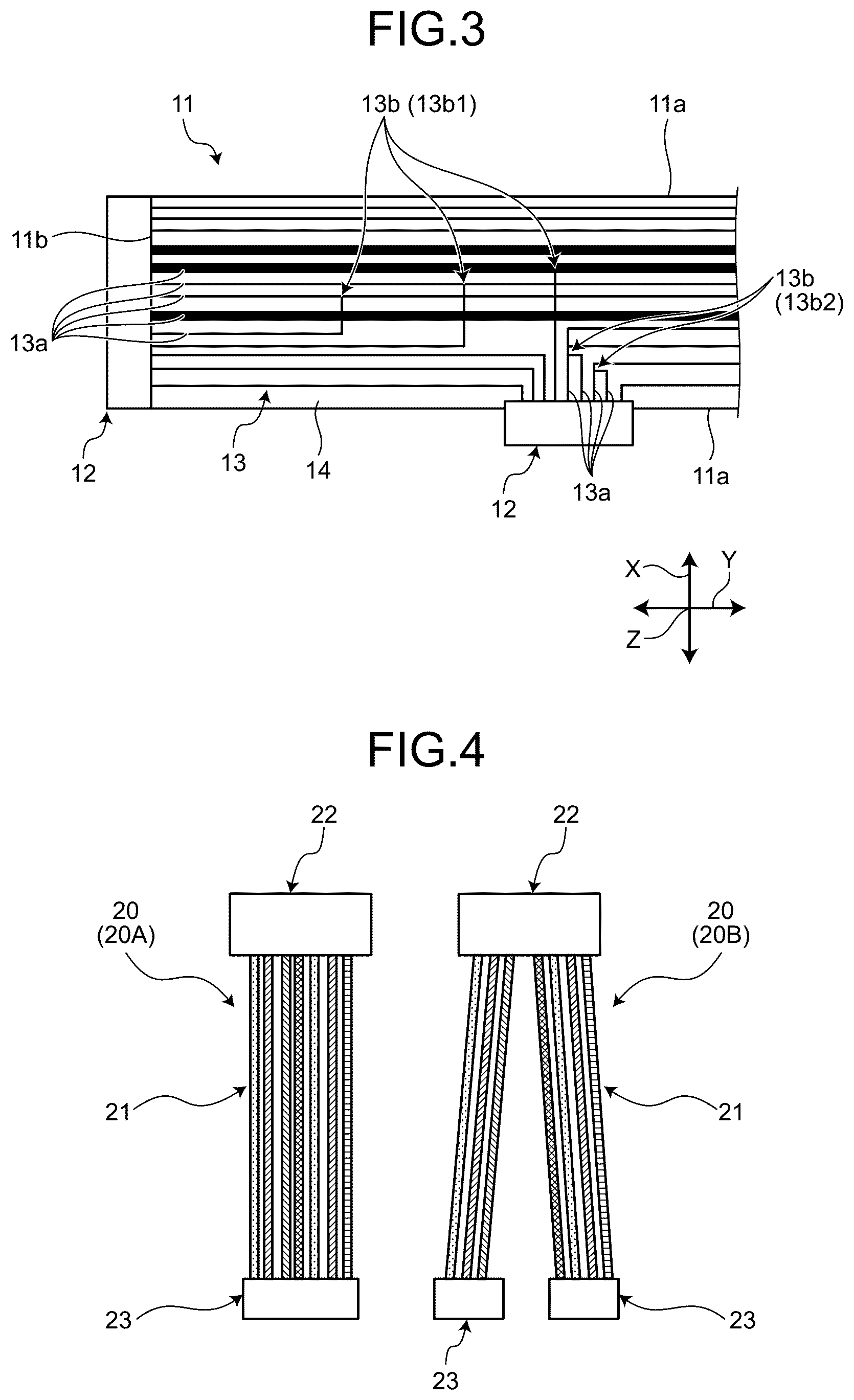 Patent US12617356 Figure 3 – Wire harness