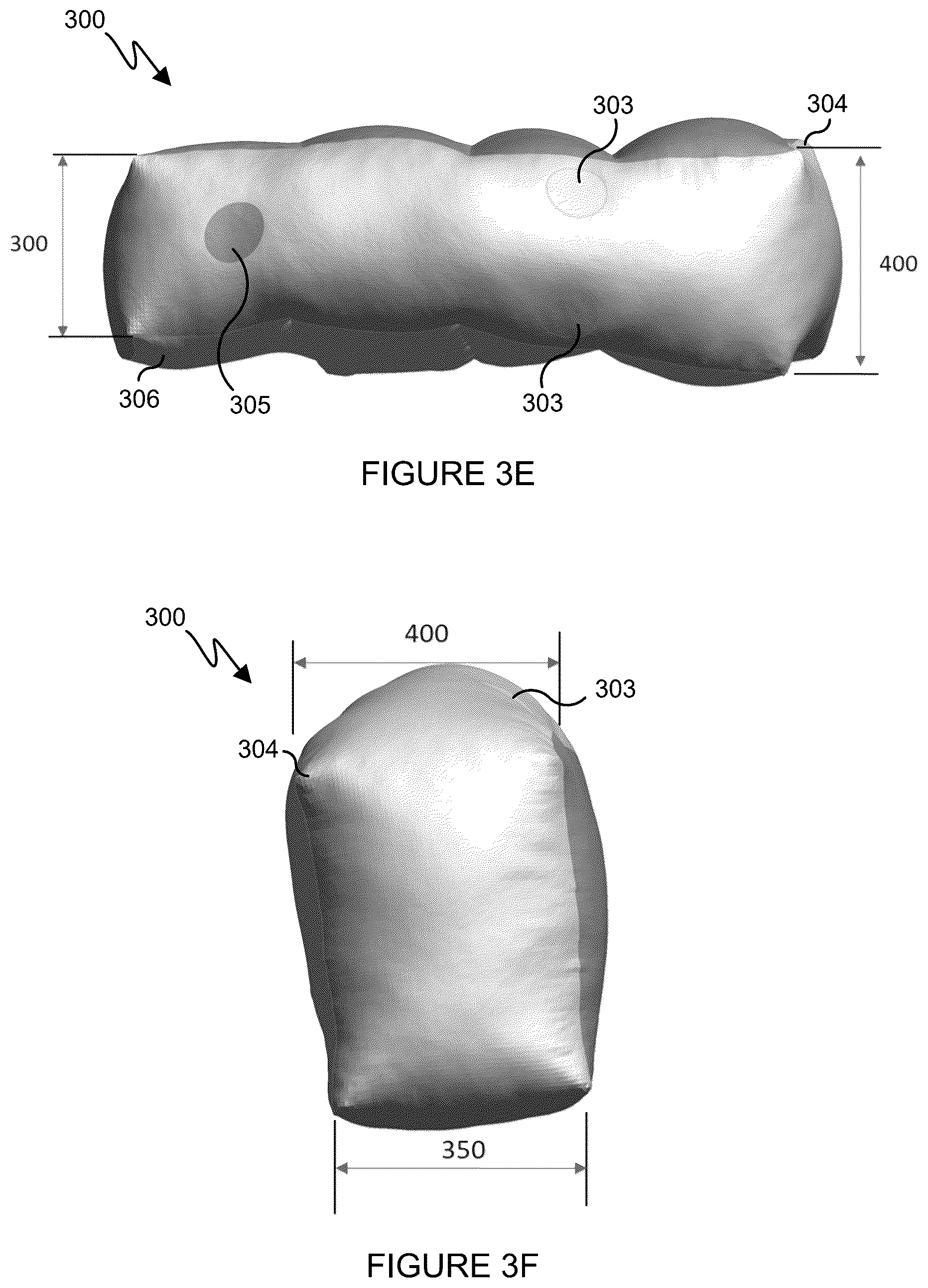 Patent US12617366 Figure 6 – Horizontally inflating passenger front air bag system
