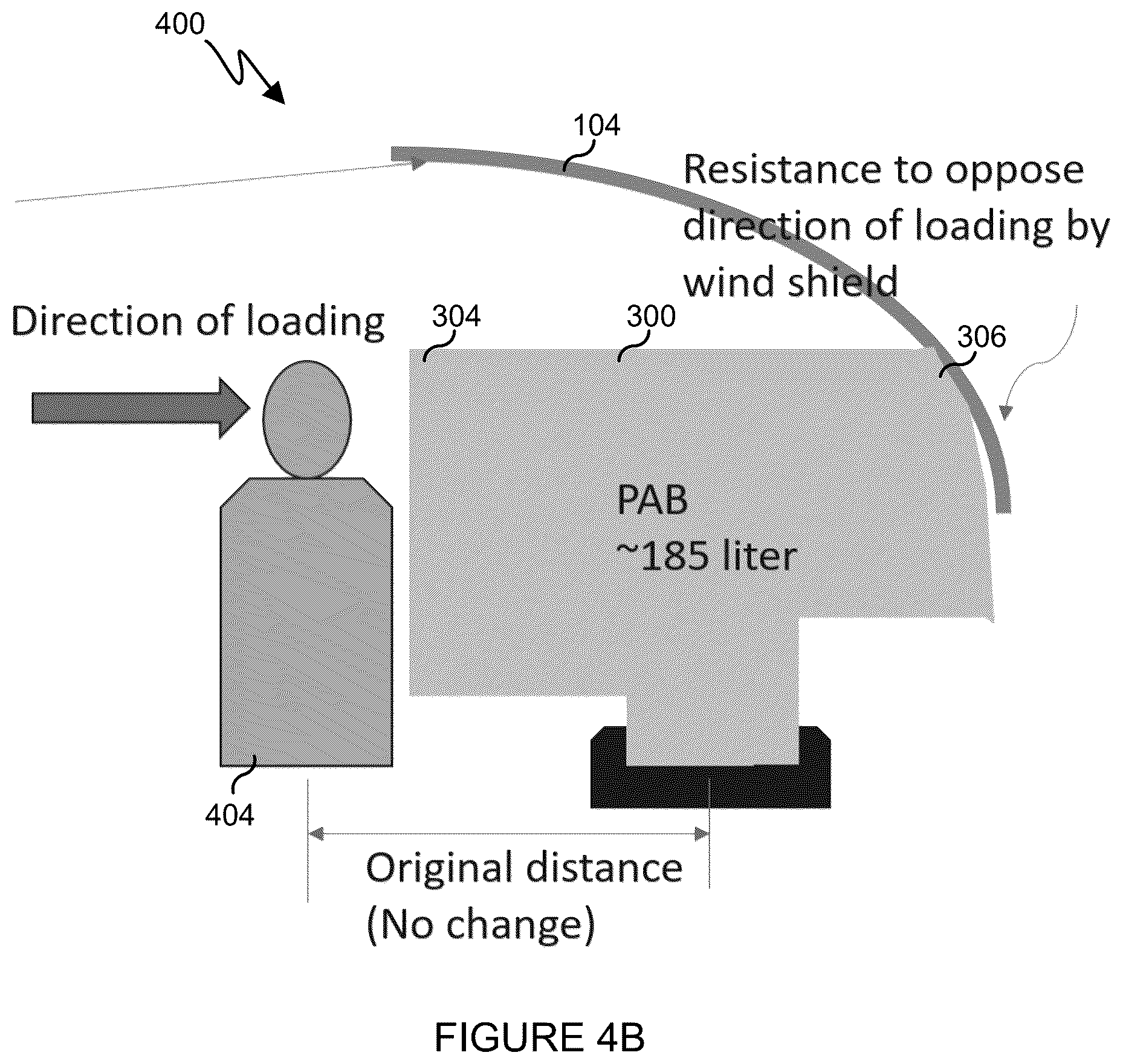Patent US12617366 Figure 8 – Horizontally inflating passenger front air bag system