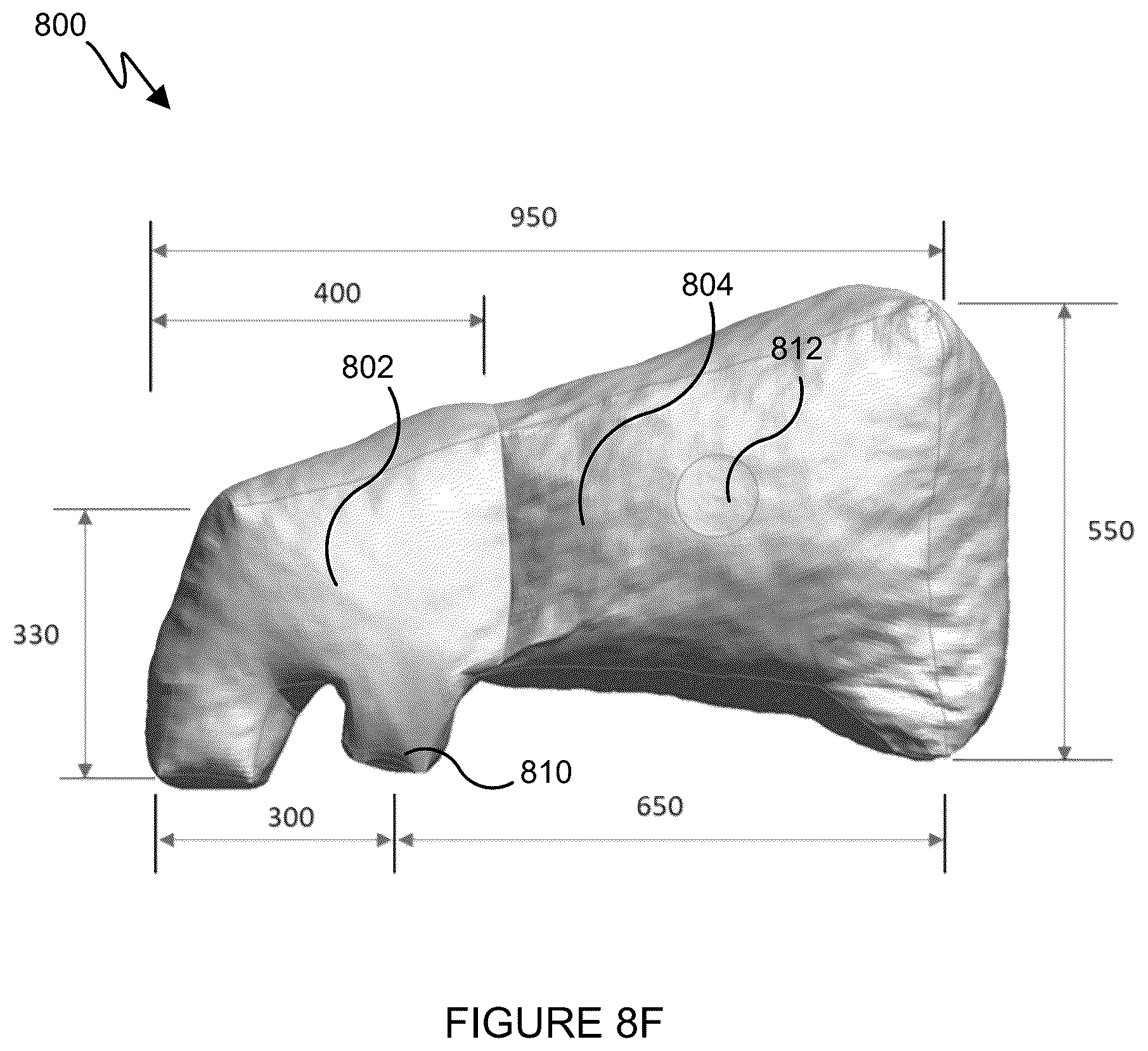 Patent US12617366 Figure 17 – Horizontally inflating passenger front air bag system