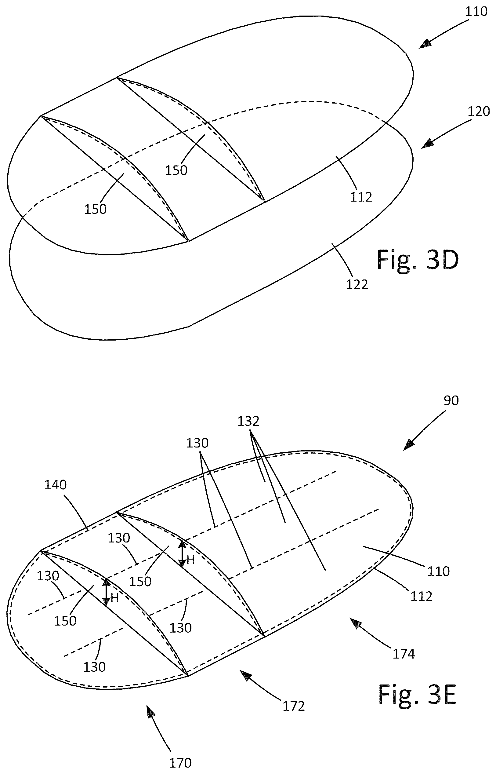 Patent US12617367 Figure 5 – Pleated airbag construction