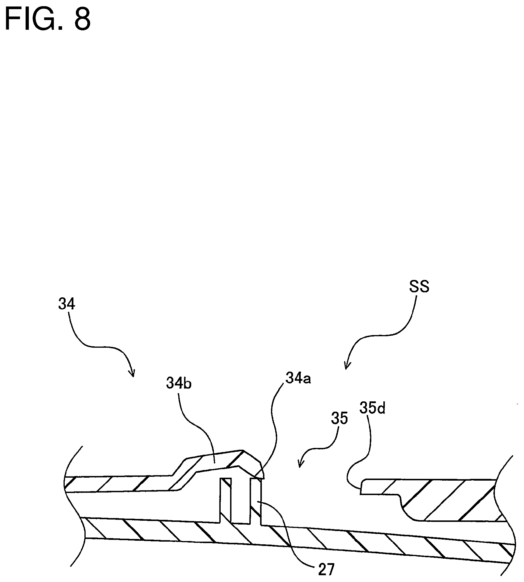 Patent US12617369 Figure 8 – Center pillar upper
