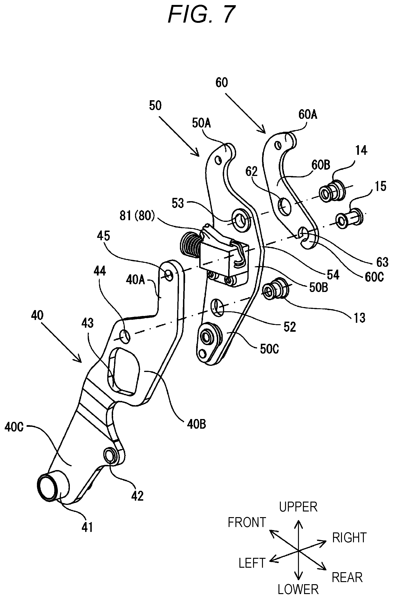 Patent US12617375 Figure 7 – Operation pedal device for vehicle