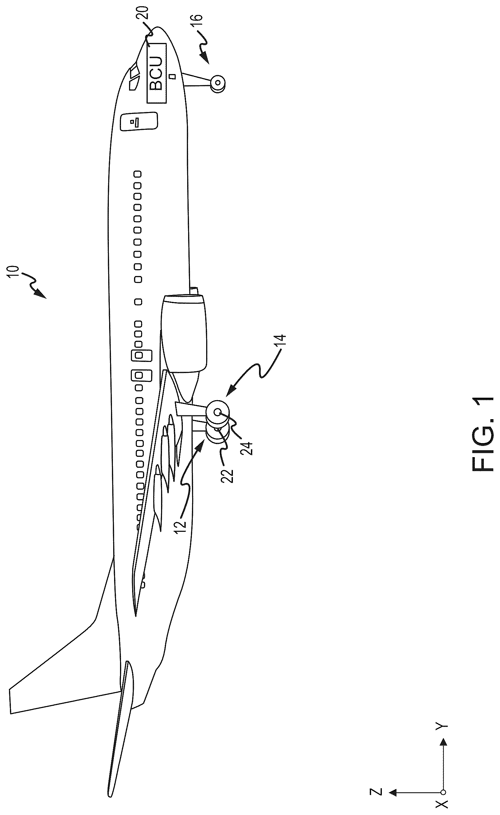 Patent US12617378 — Selective electromechanical brake actuator braking for power consumption reduction — Figure 1