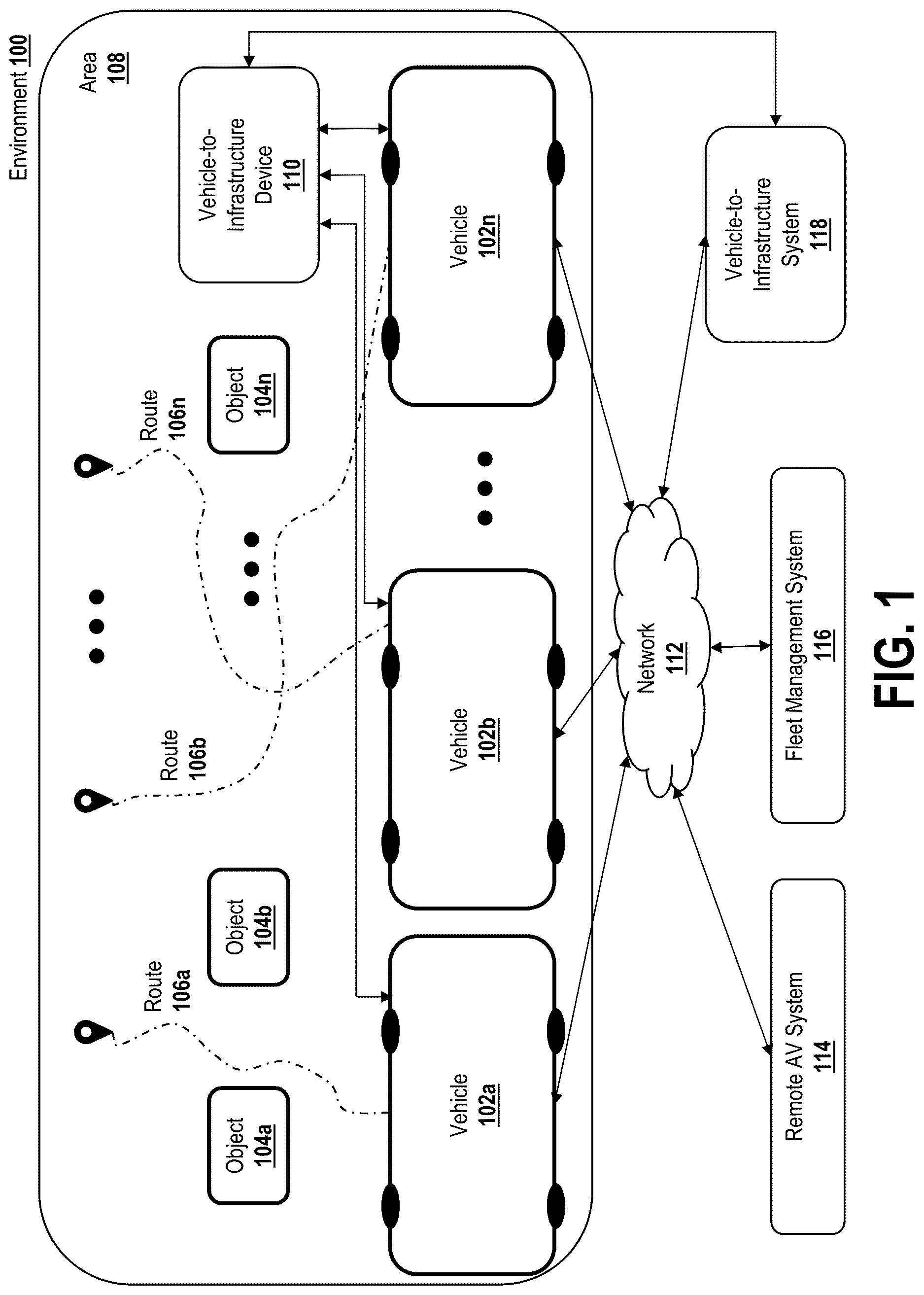Patent US12617390 — Path generation based on predicted actions — Figure 1