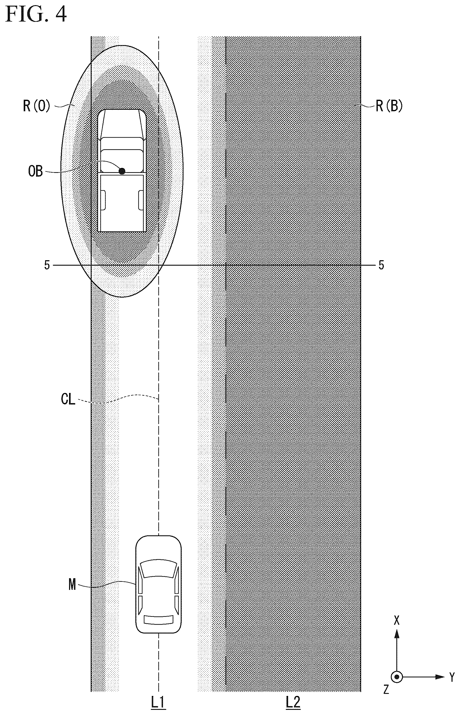 Patent US12617391 Figure 4 – Mobile object control device, mobile object control method, and storage medium