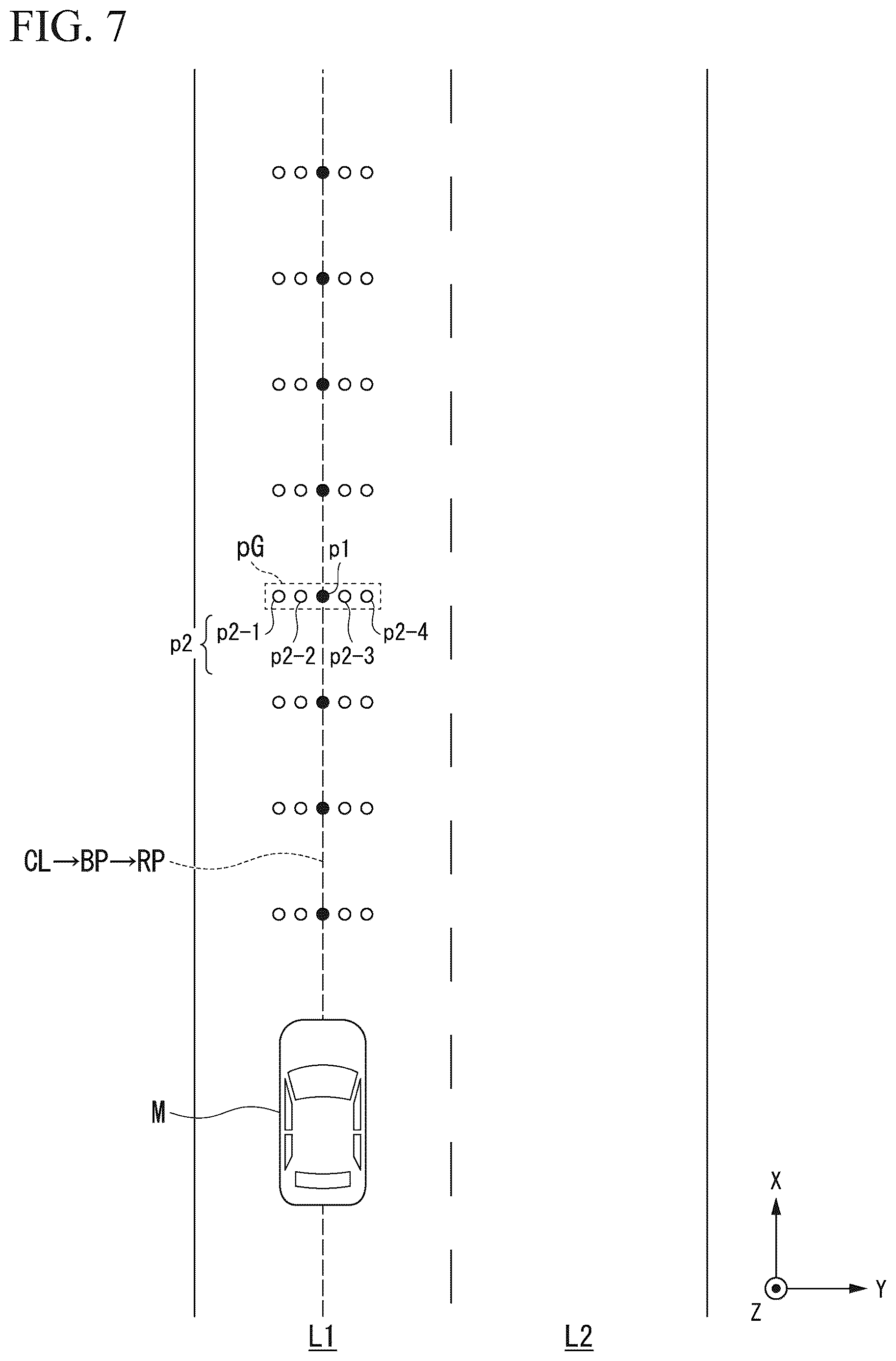 Patent US12617391 Figure 7 – Mobile object control device, mobile object control method, and storage medium