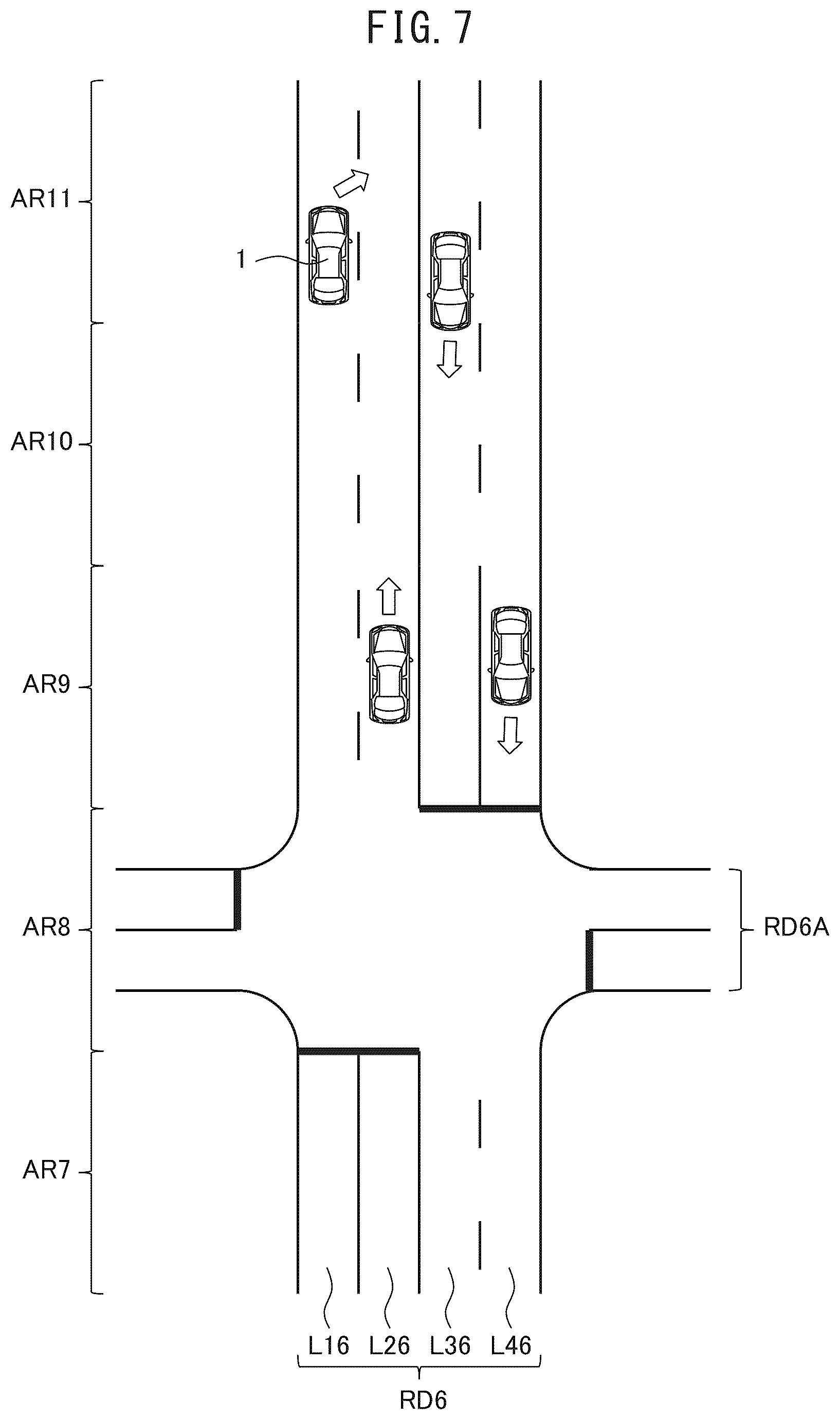Patent US12617397 Figure 5 – Traveling control device, traveling control method, and non-transitory recording medium
