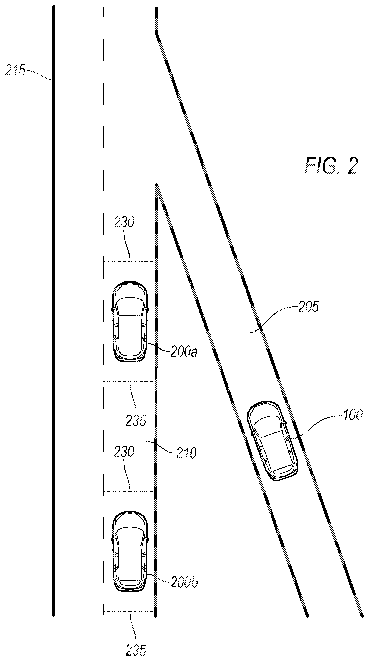 Patent US12617404 Figure 2 – Vehicle maneuvering