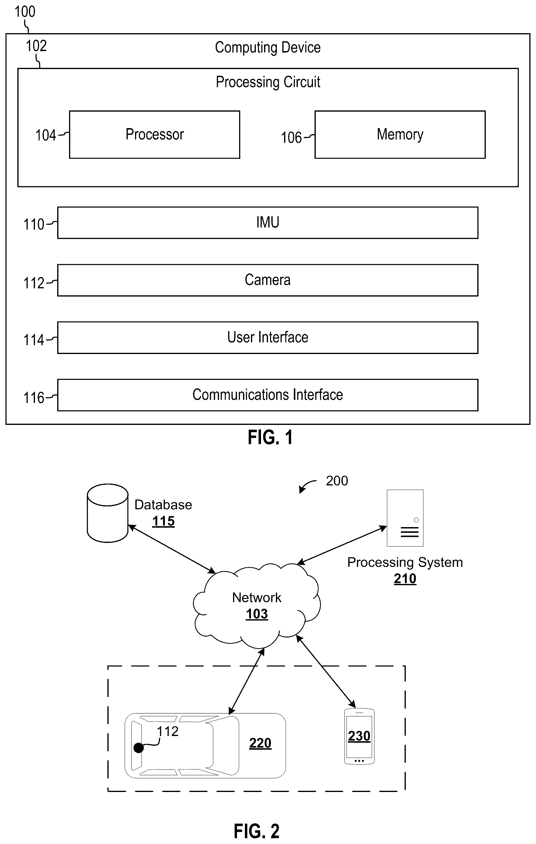Patent US12617412 Figure 1 – System and methods for detecting abnormal following vehicles