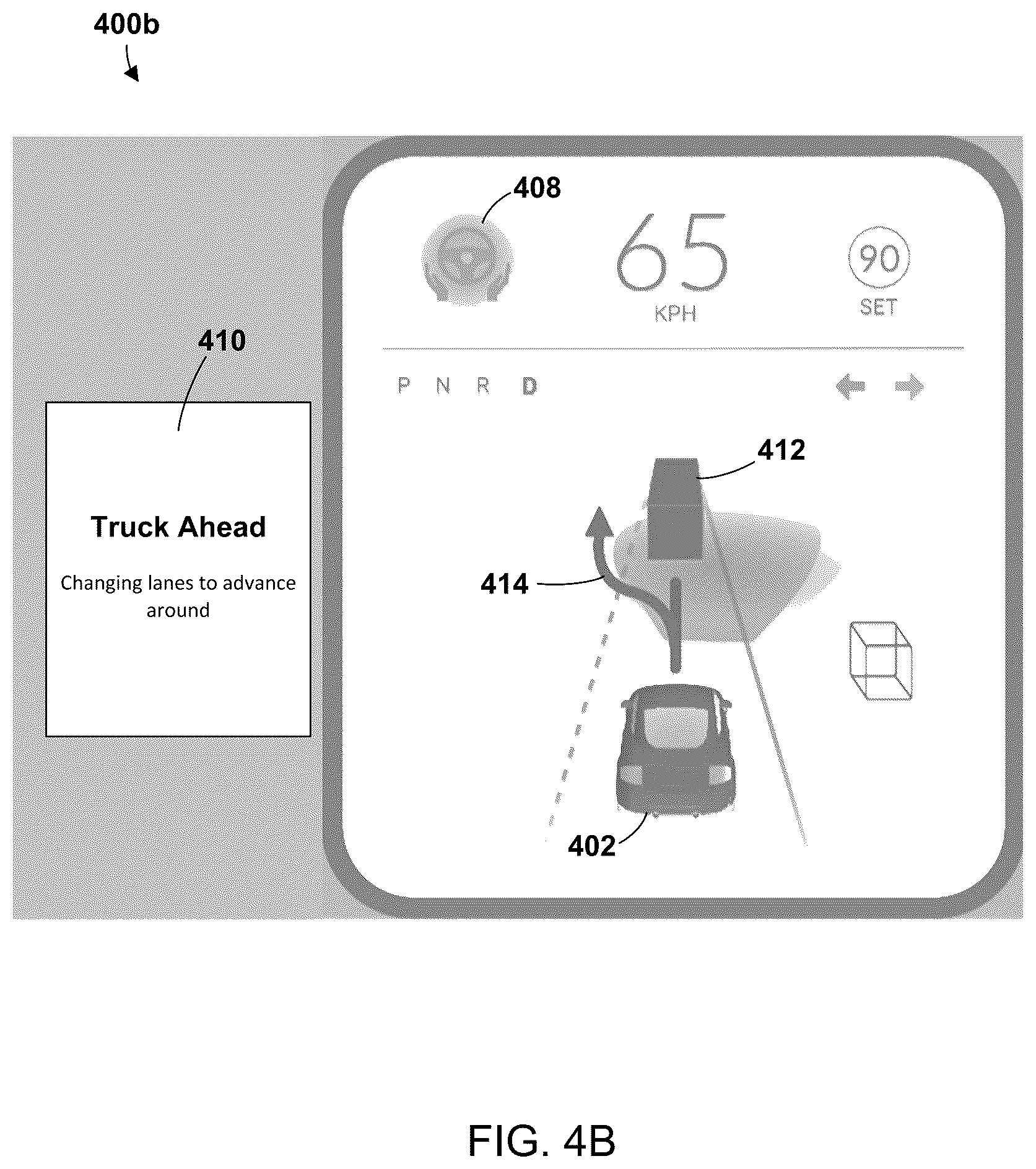 Patent US12617417 Figure 5 – Dynamically adjusting information presented to a driver