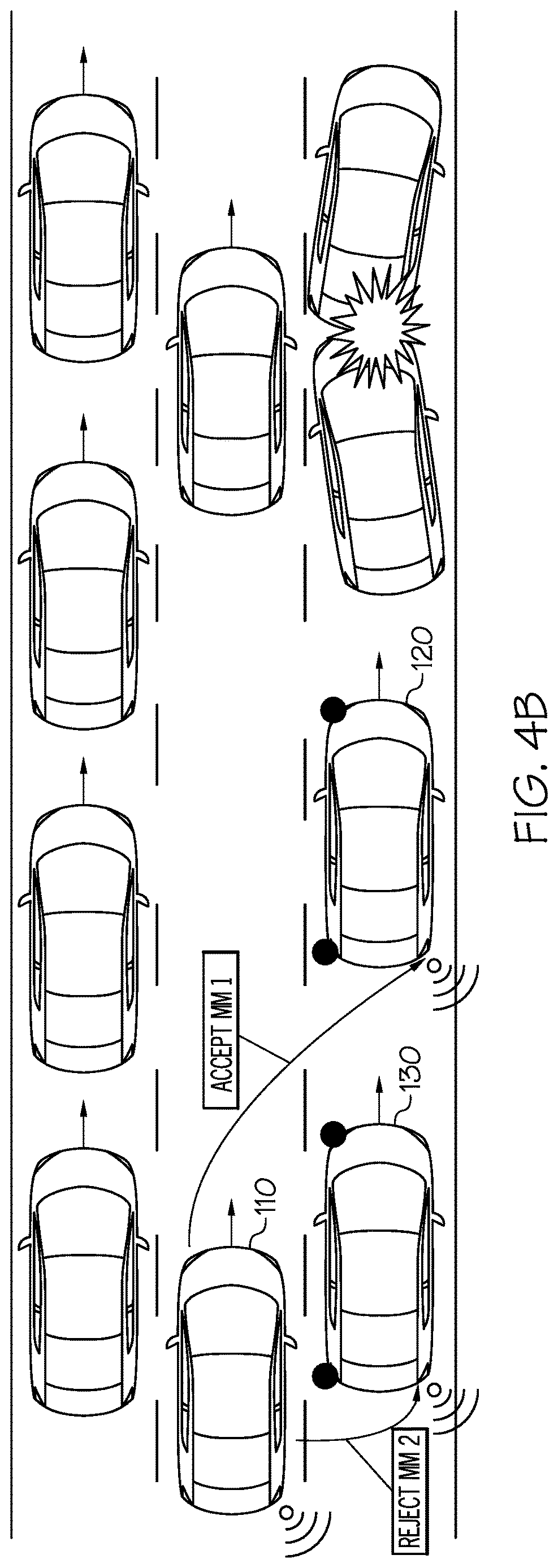 Patent US12617422 Figure 8 – Systems, methods, and non-transitory computer-readable medium for prioritizing a plurality of maneuver messages