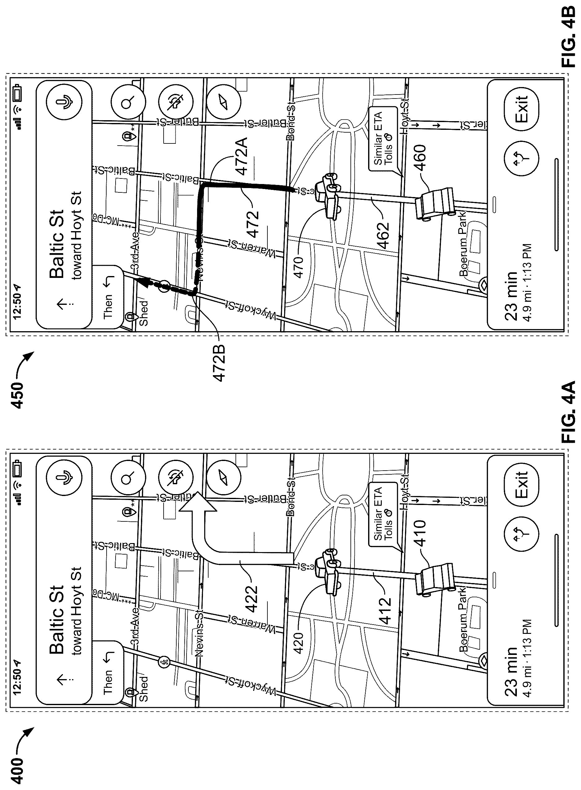 Patent US12617423 Figure 4 – System and method of driver assistance for predictive navigation