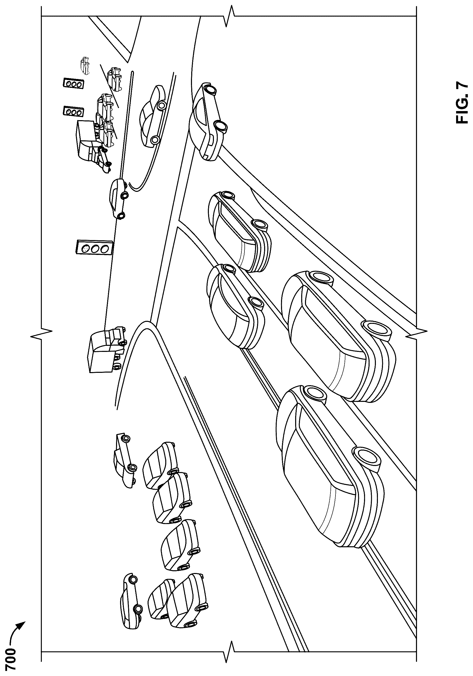 Patent US12617423 Figure 7 – System and method of driver assistance for predictive navigation