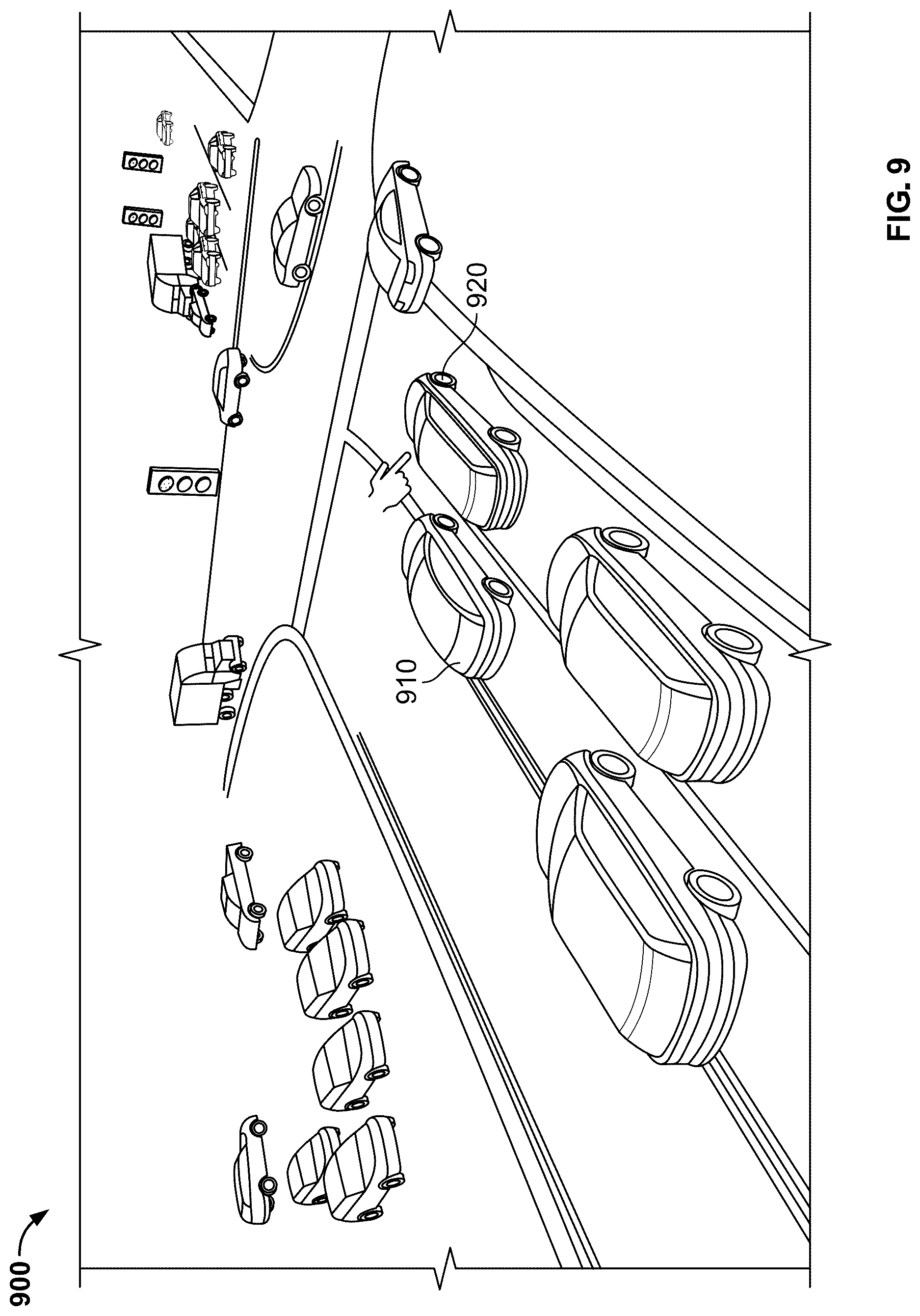 Patent US12617423 Figure 9 – System and method of driver assistance for predictive navigation