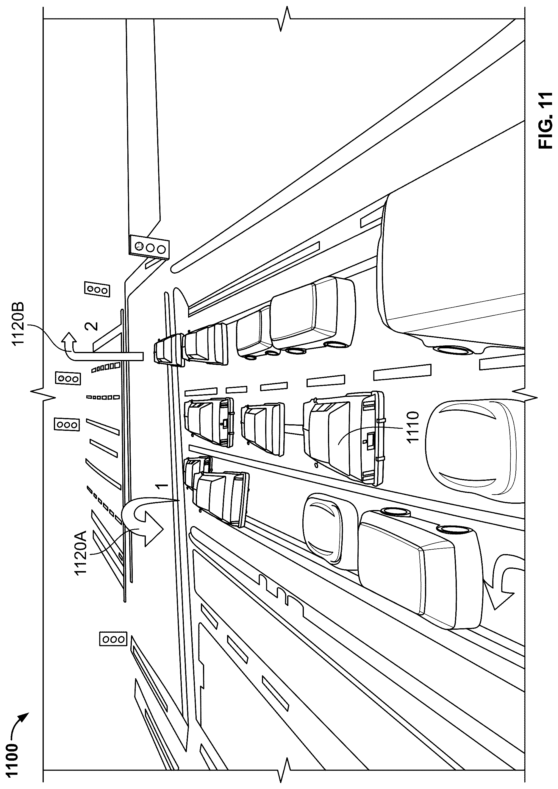 Patent US12617423 Figure 11 – System and method of driver assistance for predictive navigation