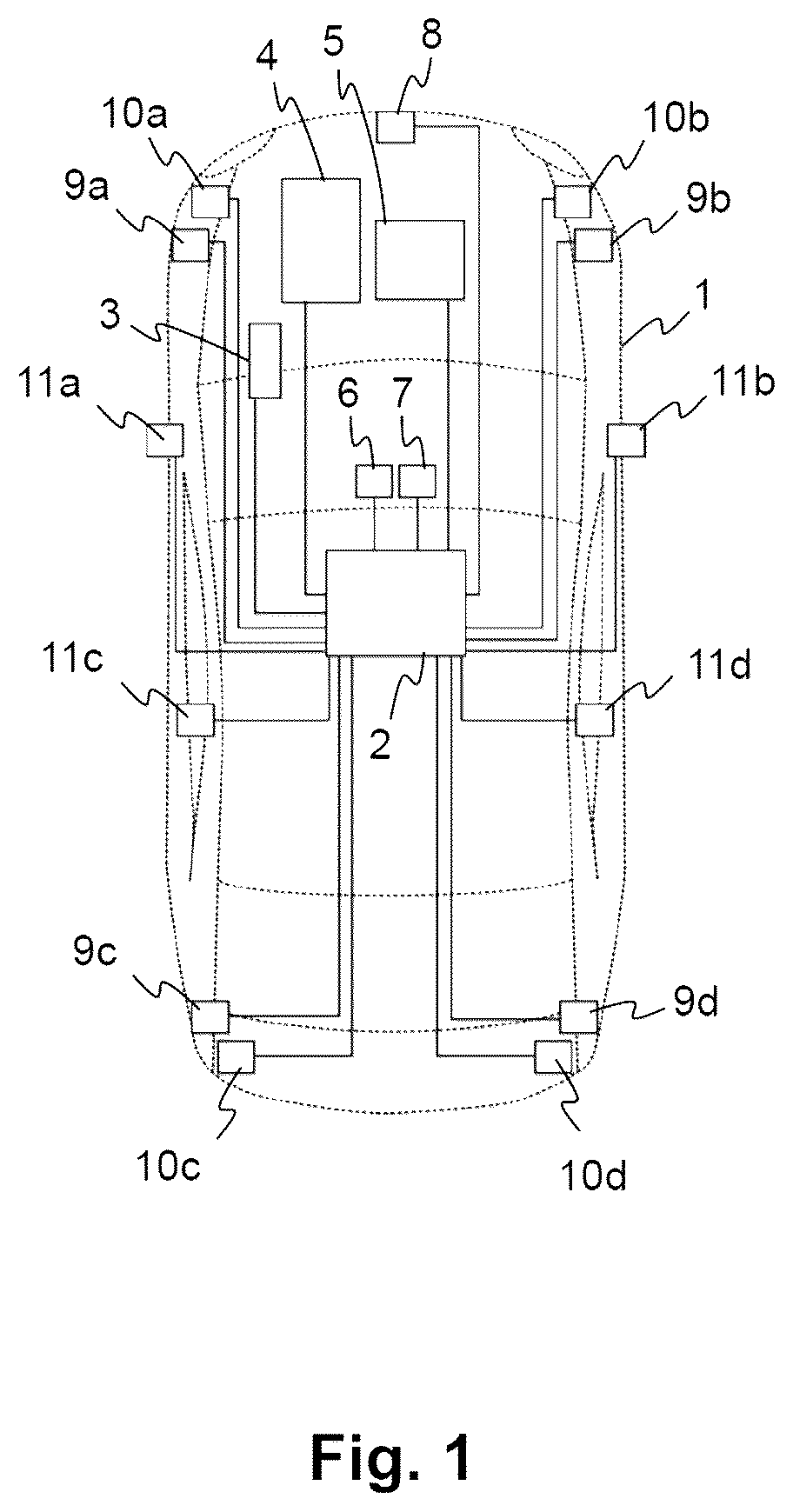 Patent US12617425 — Method for operating an assistance system, and assistance system — Figure 1