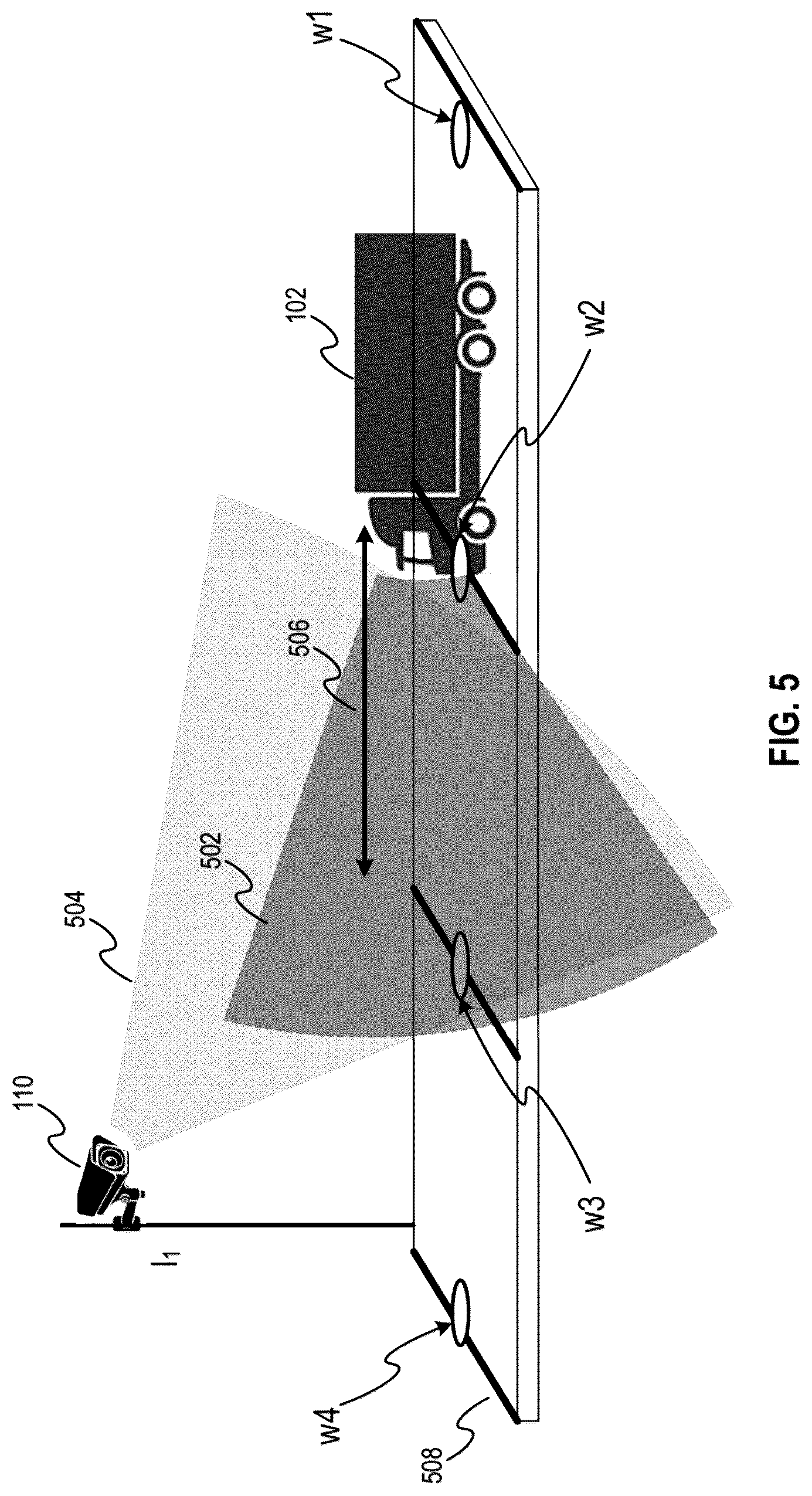 Patent US12617426 Figure 5 – Autonomous docking system for freight trucks