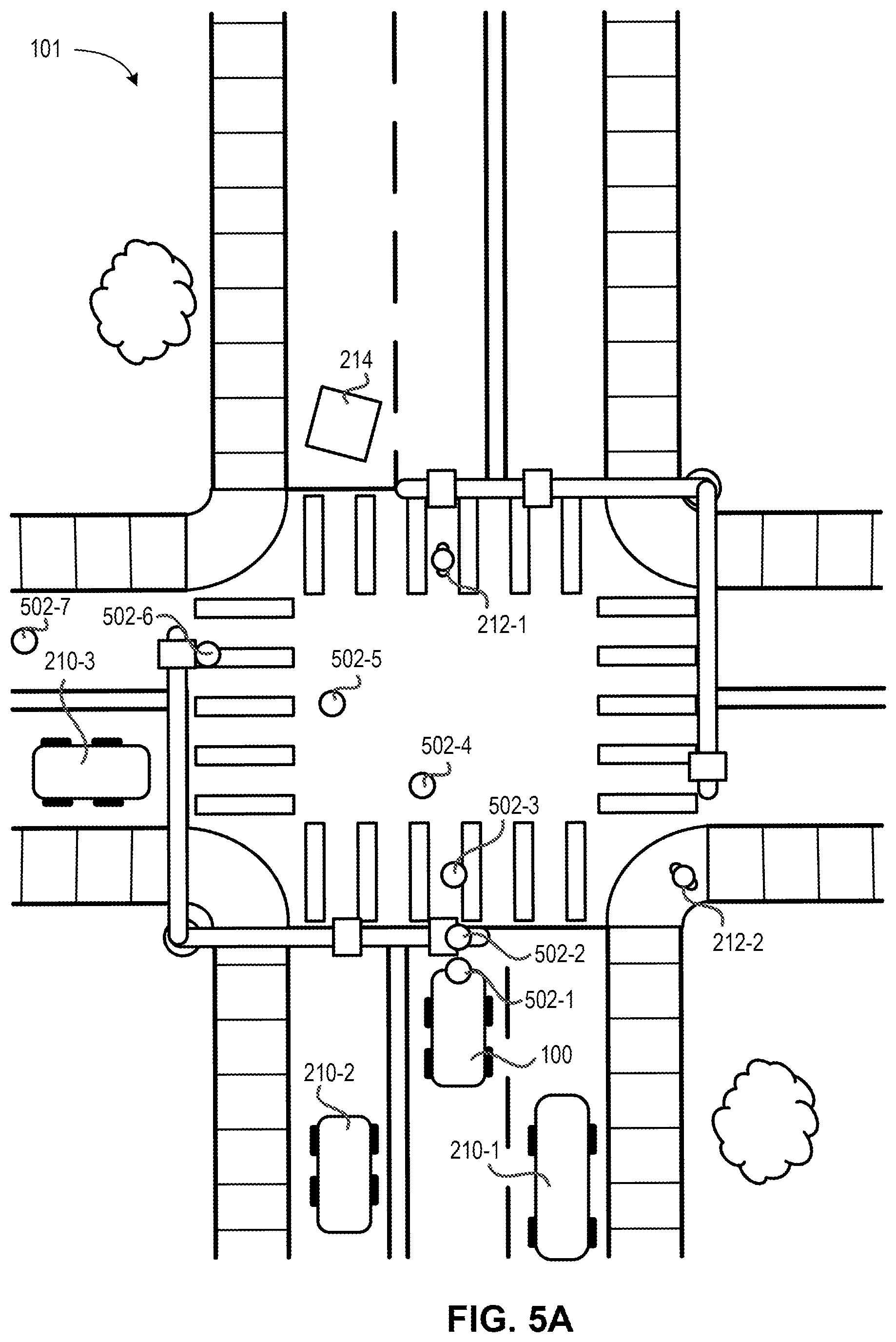 Patent US12617436 Figure 7 – Trajectory prediction from multi-sensor fusion