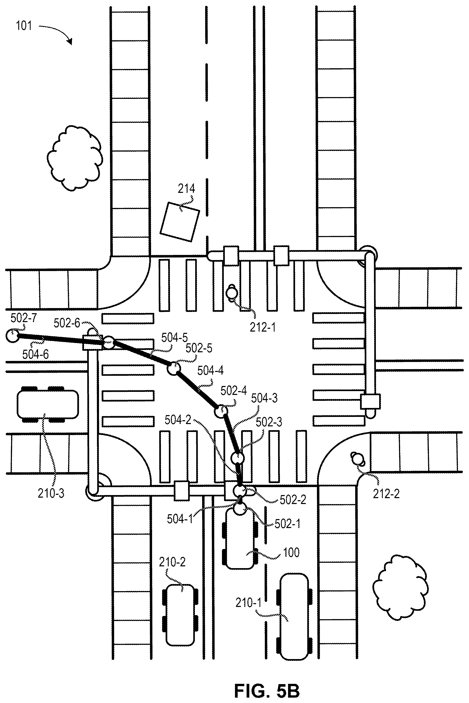 Patent US12617436 Figure 8 – Trajectory prediction from multi-sensor fusion
