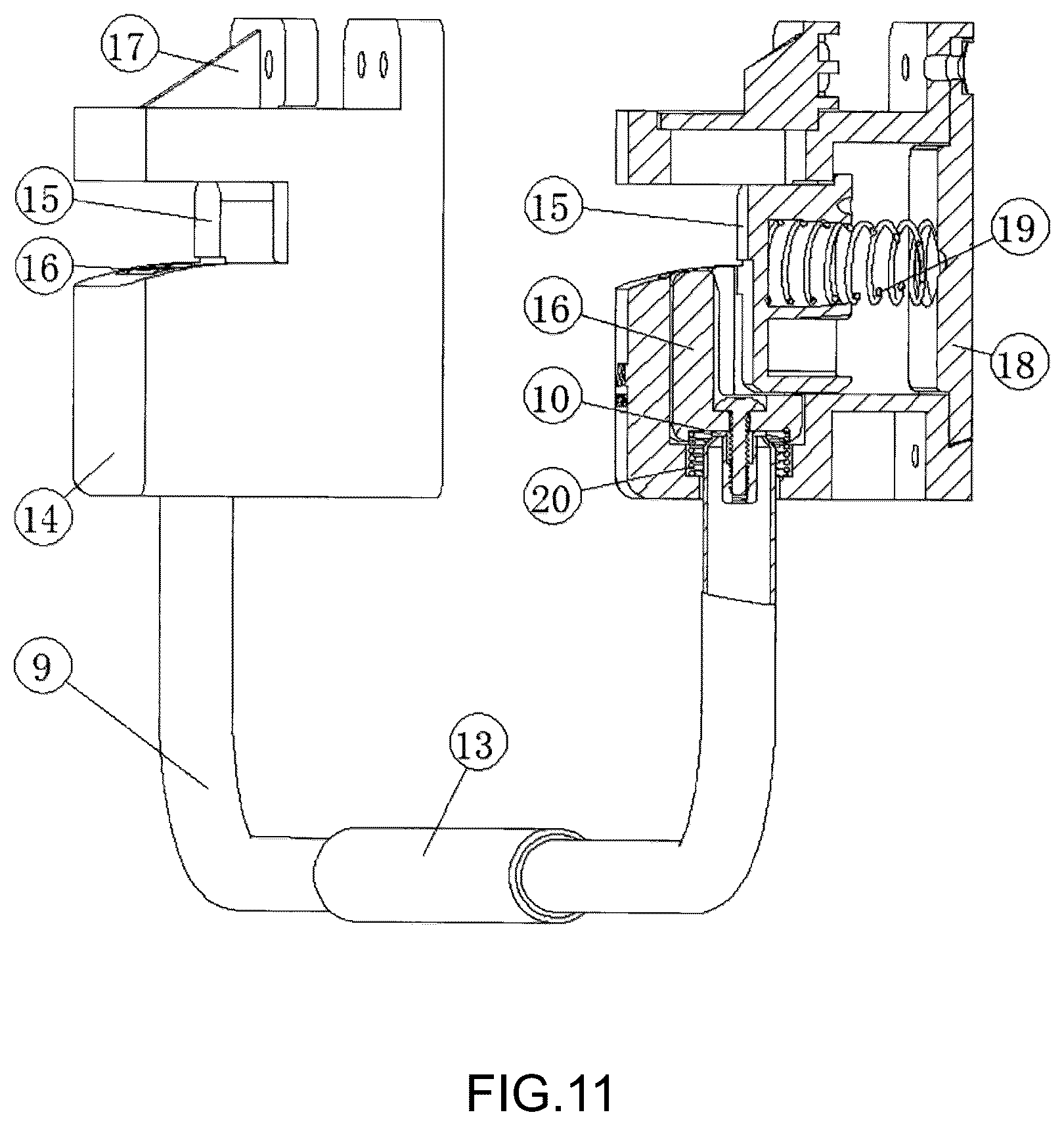 Patent US12617442 Figure 9 – Collapsible wagon with foldable handle and basket extension