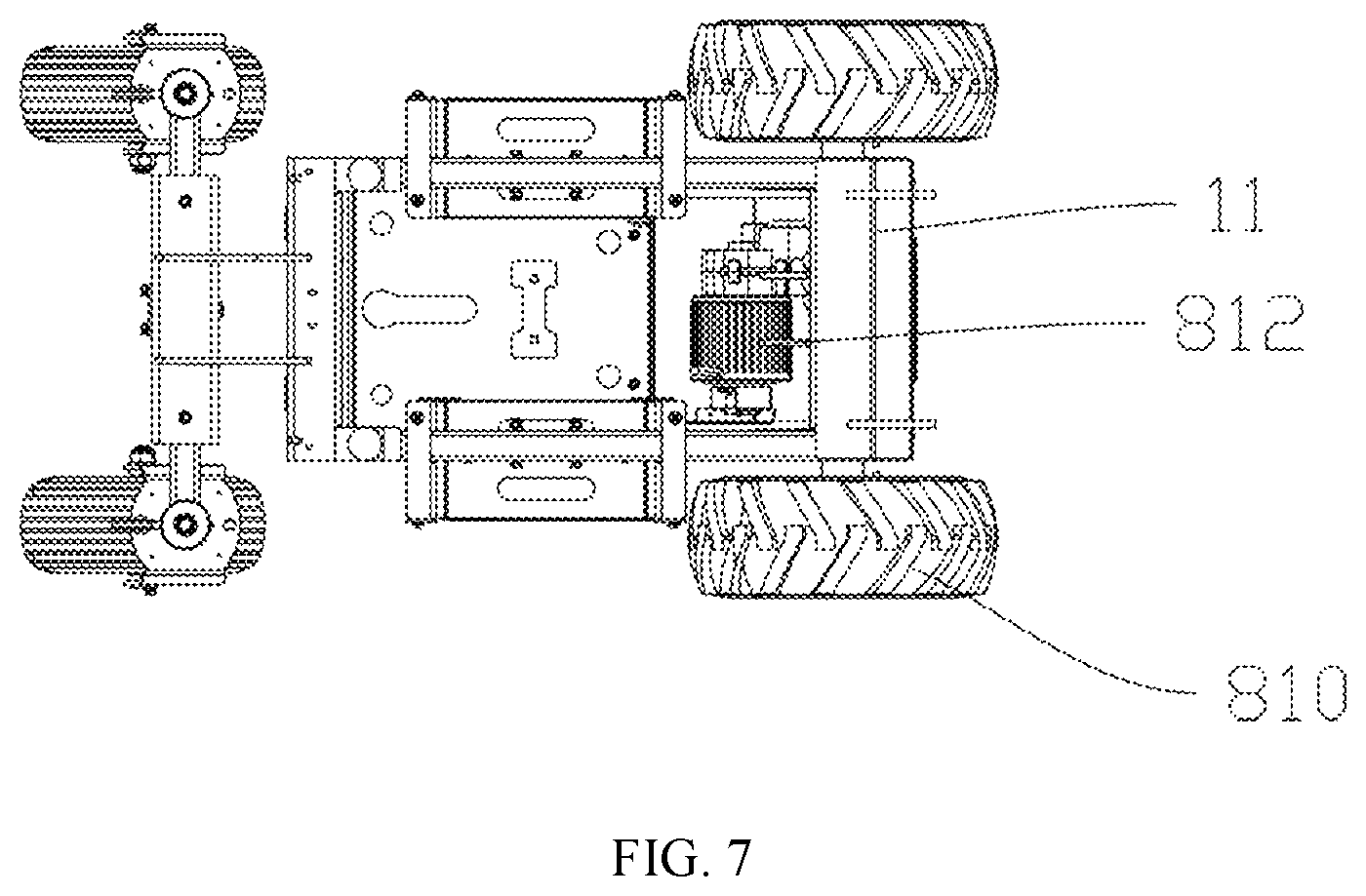 Patent US12617444 Figure 7 – Electric mini push cart