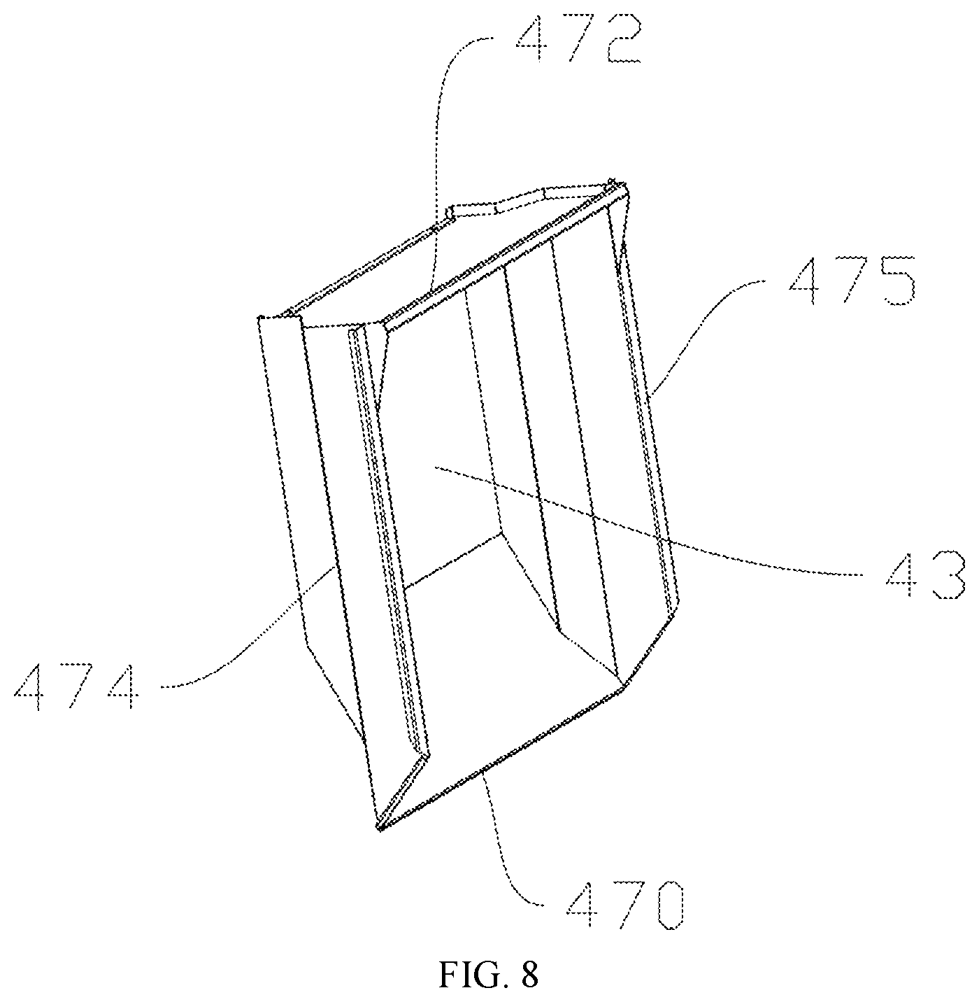 Patent US12617444 Figure 8 – Electric mini push cart