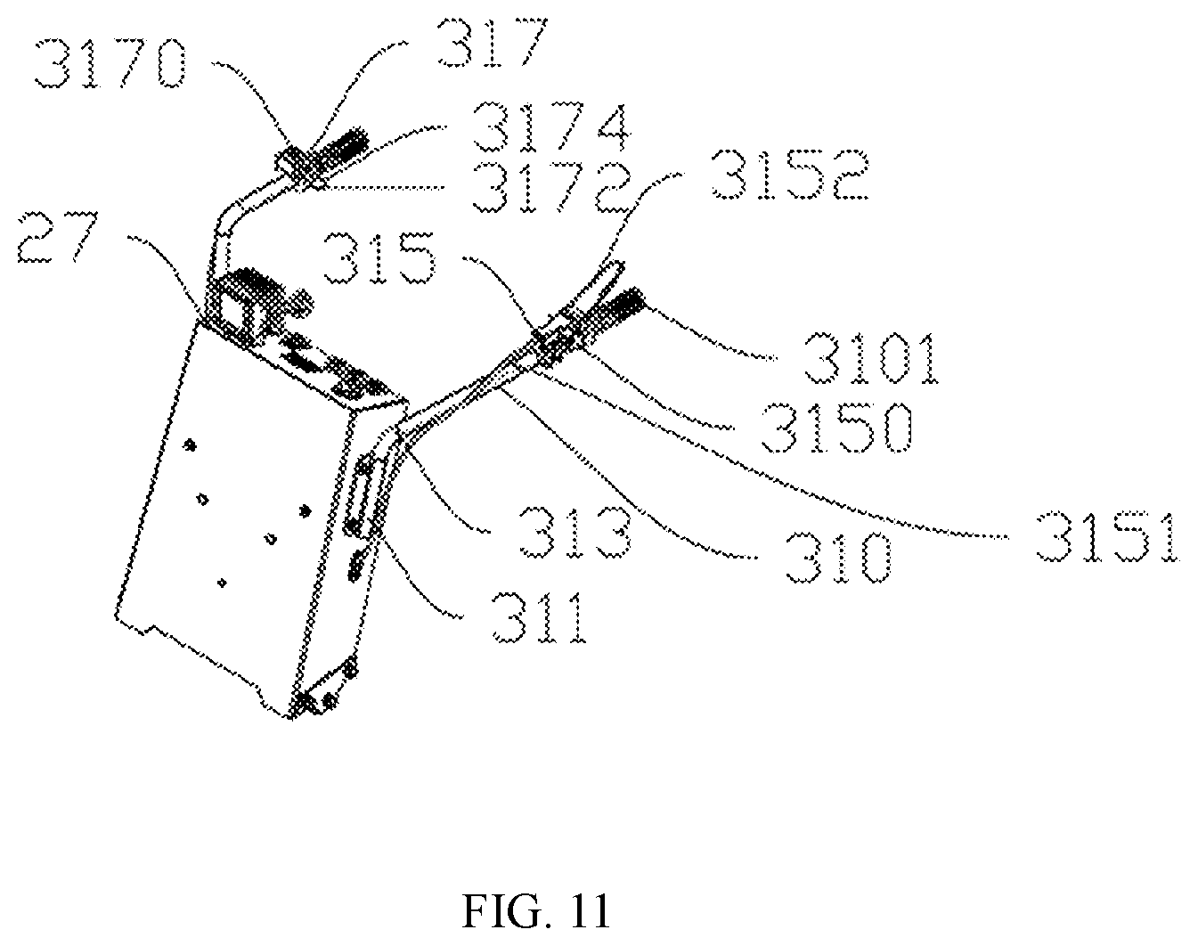 Patent US12617444 Figure 11 – Electric mini push cart