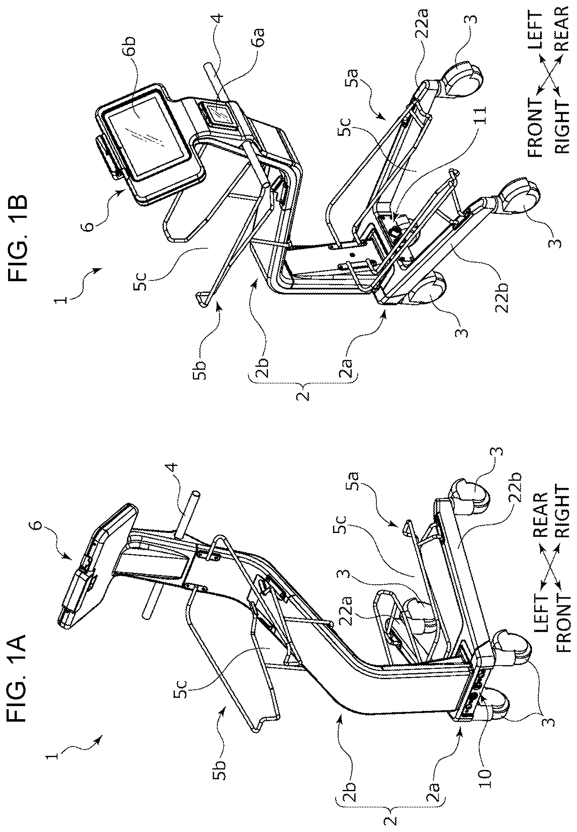 Patent US12617445 Figure 1 – Shopping cart