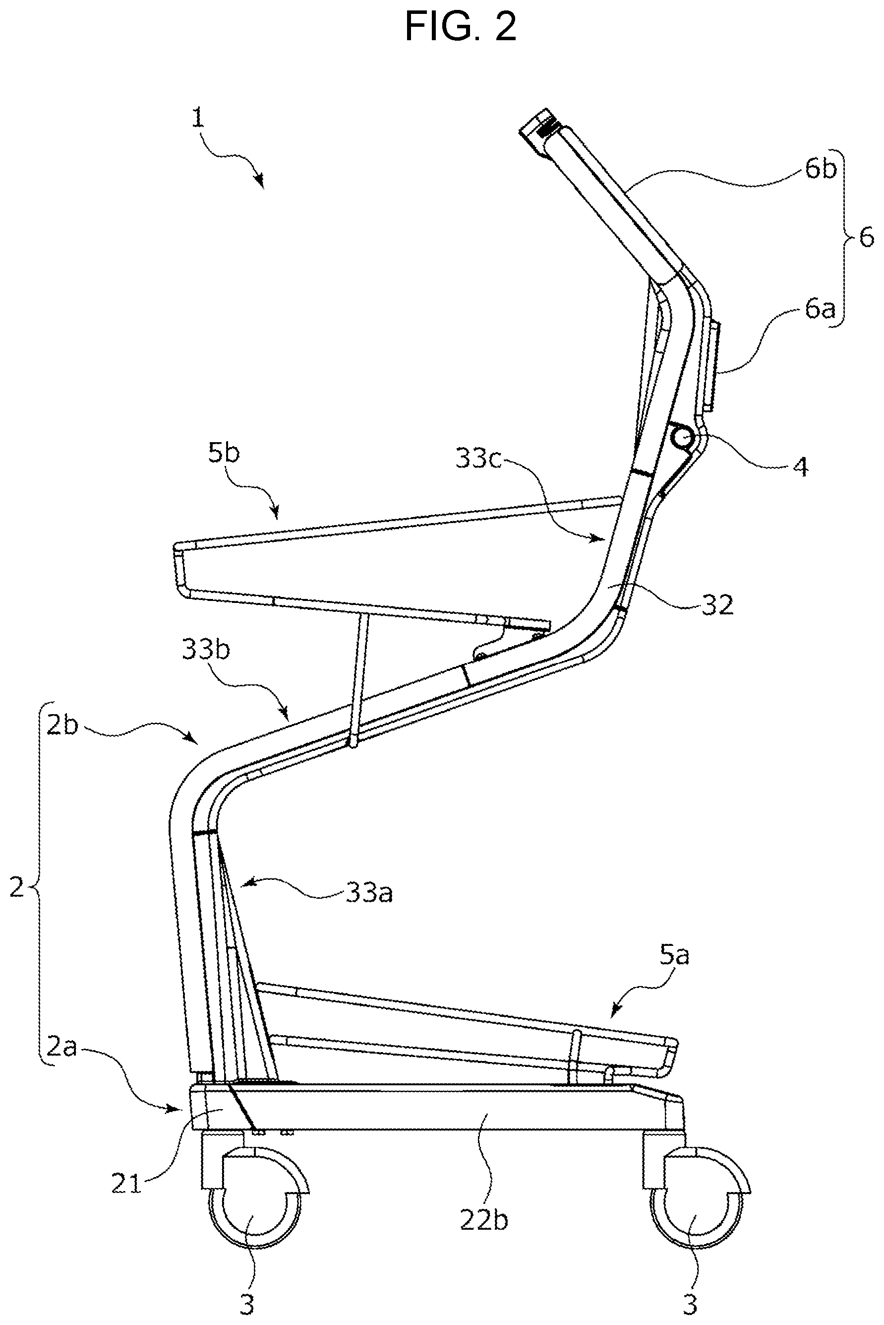 Patent US12617445 Figure 2 – Shopping cart