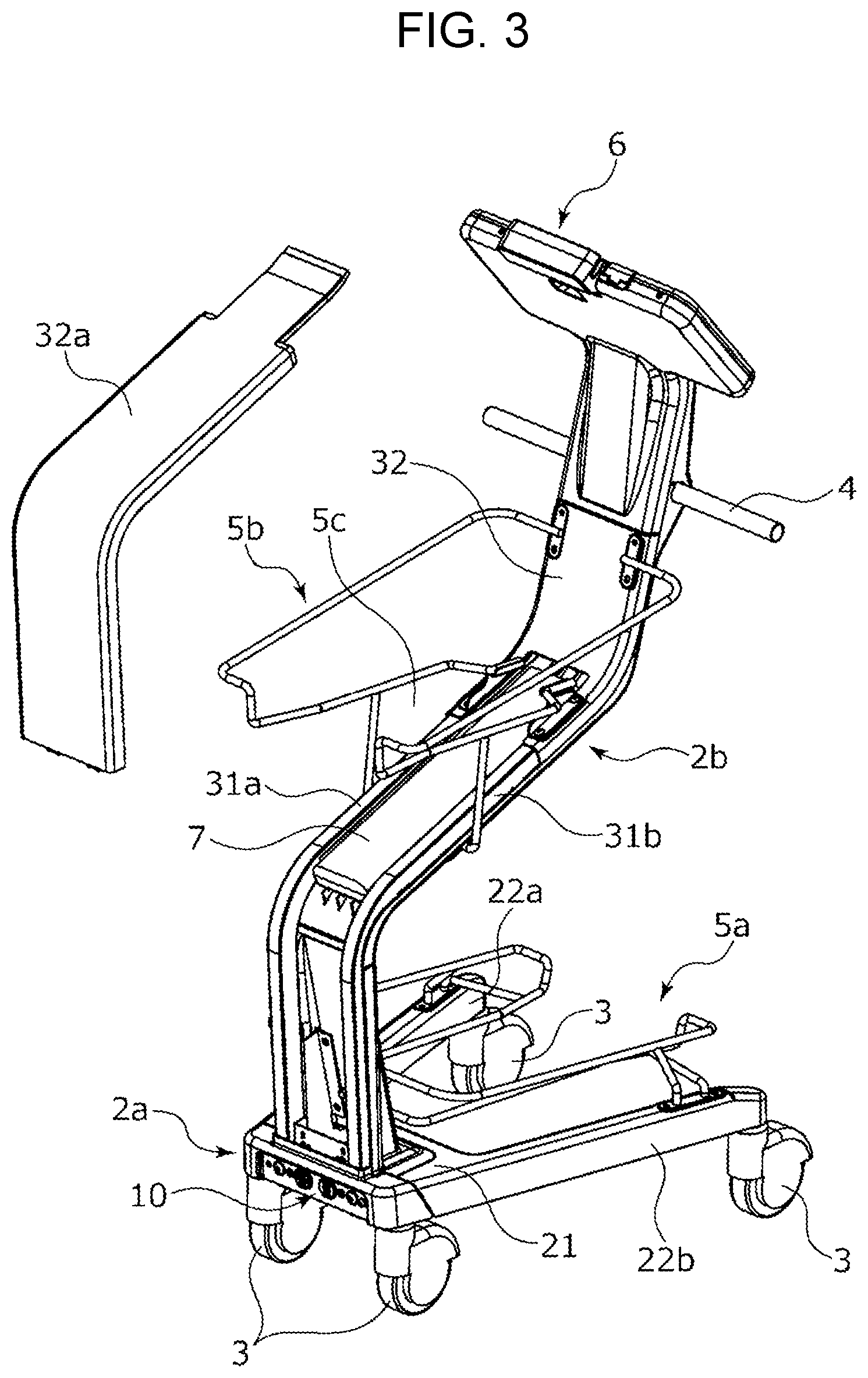 Patent US12617445 Figure 3 – Shopping cart