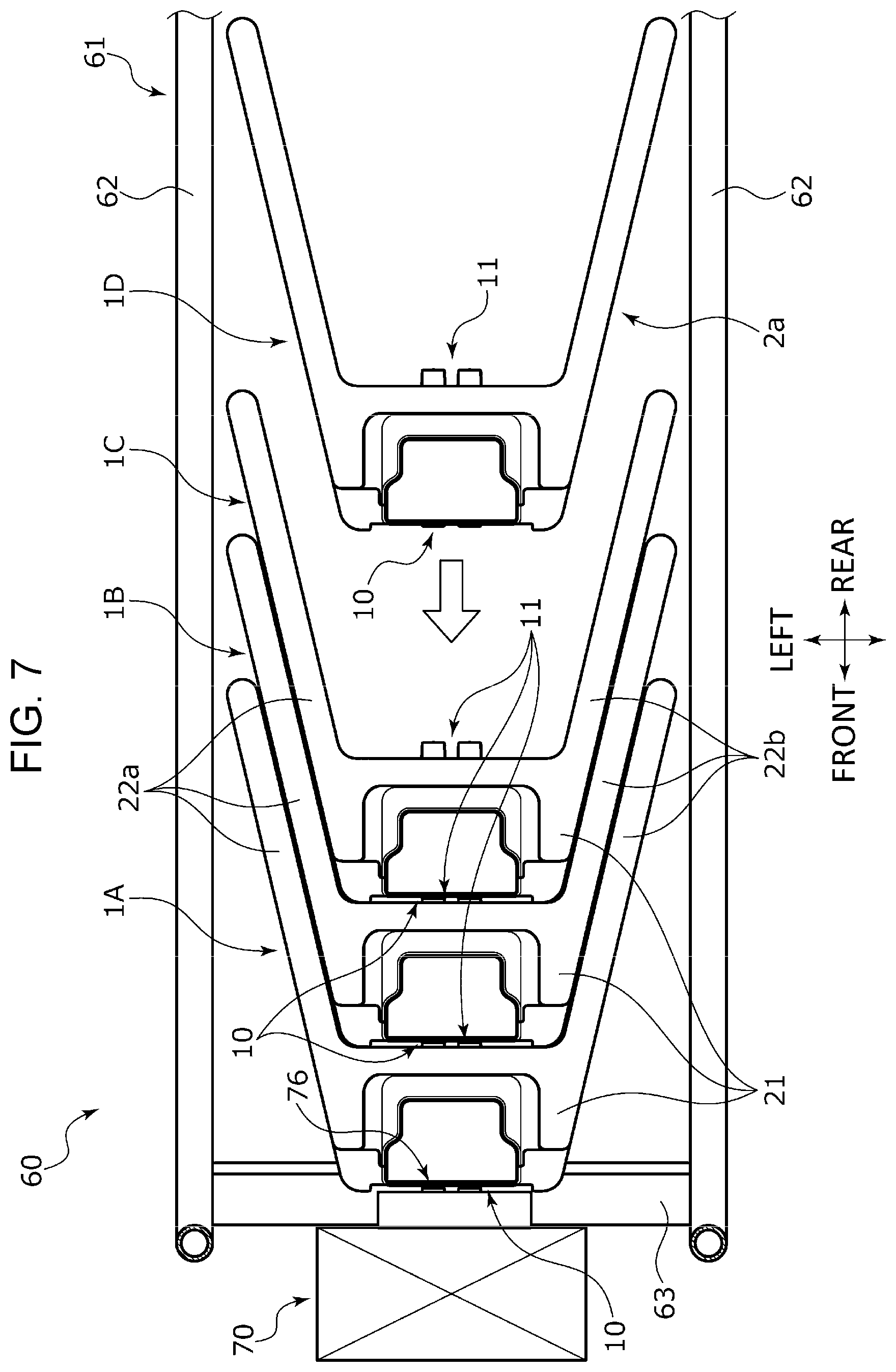 Patent US12617445 Figure 7 – Shopping cart