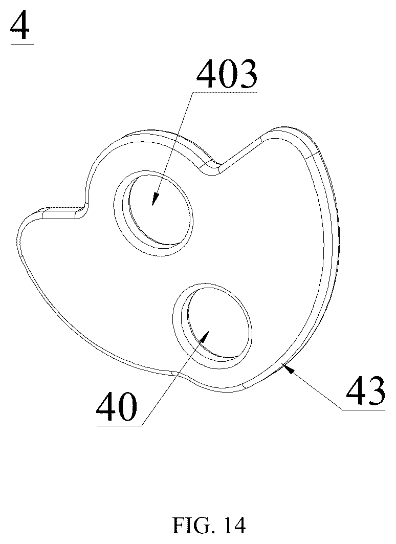Patent US12617447 Figure 8 – Wheel braking mechanism, frame, and child carrier