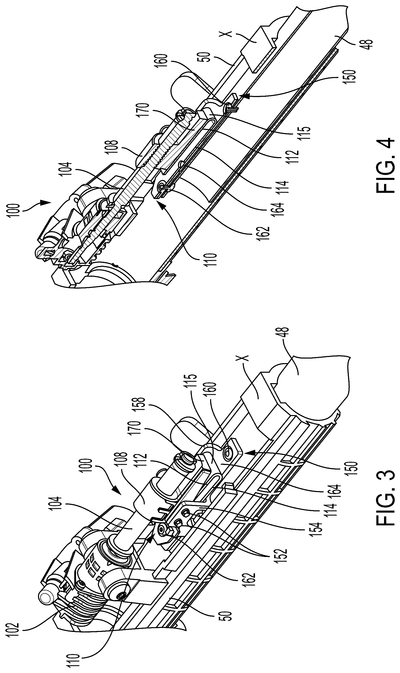 Patent US12617449 Figure 3 – Low profile energy absorption strap lock mechanism